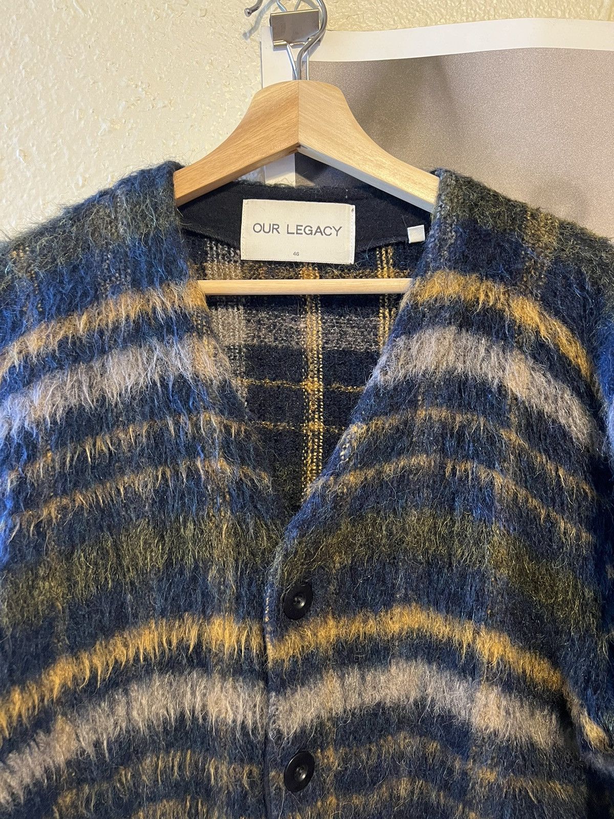 Our Legacy RARE GRAIL Our Legacy mohair cardigan Size US S / EU 44-46 / 1 - 2 Thumbnail