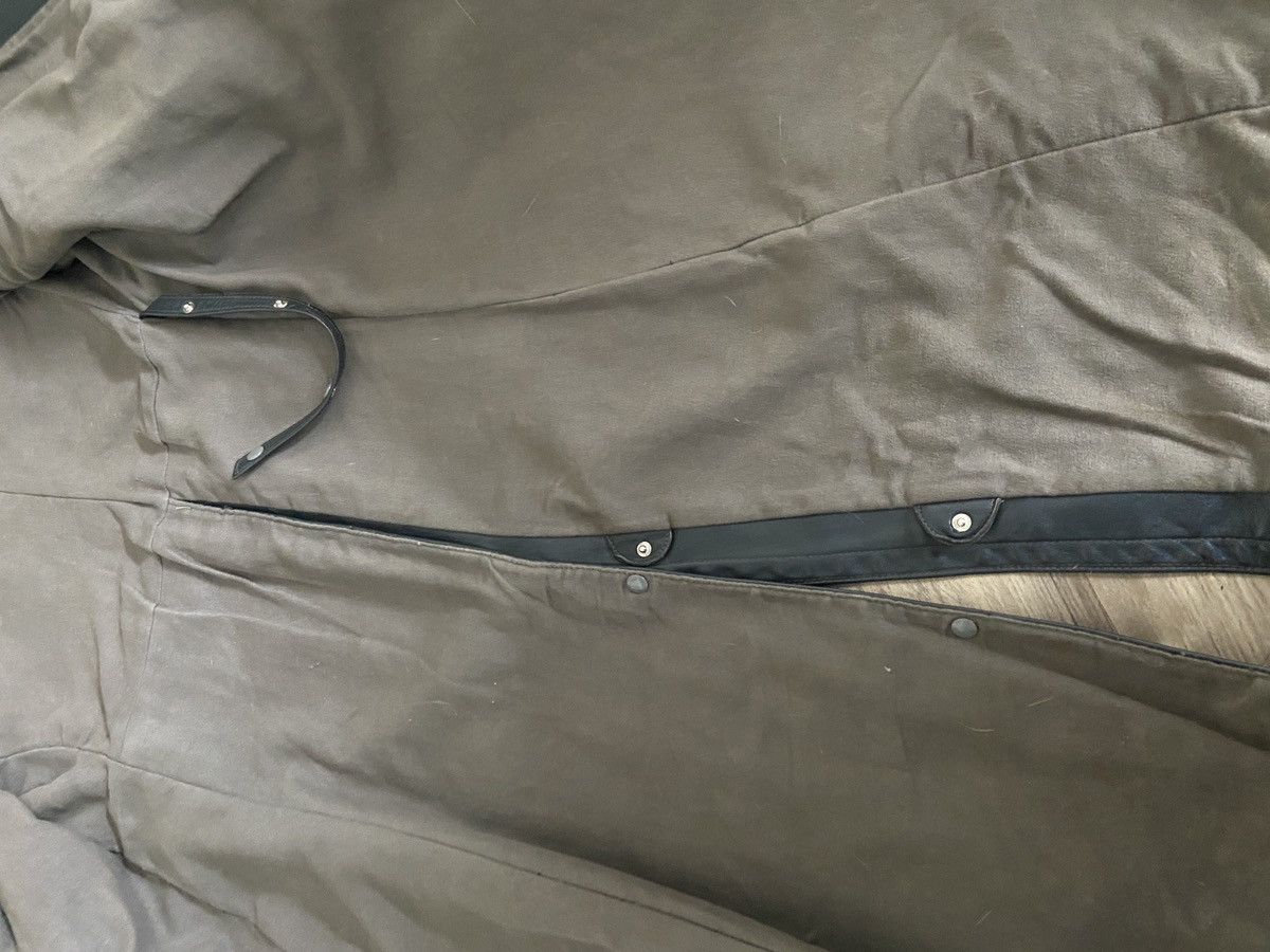 Vintage Real Vintage Soviet Military Leather Trench Coat Size US M / EU 48-50 / 2 - 3 Thumbnail