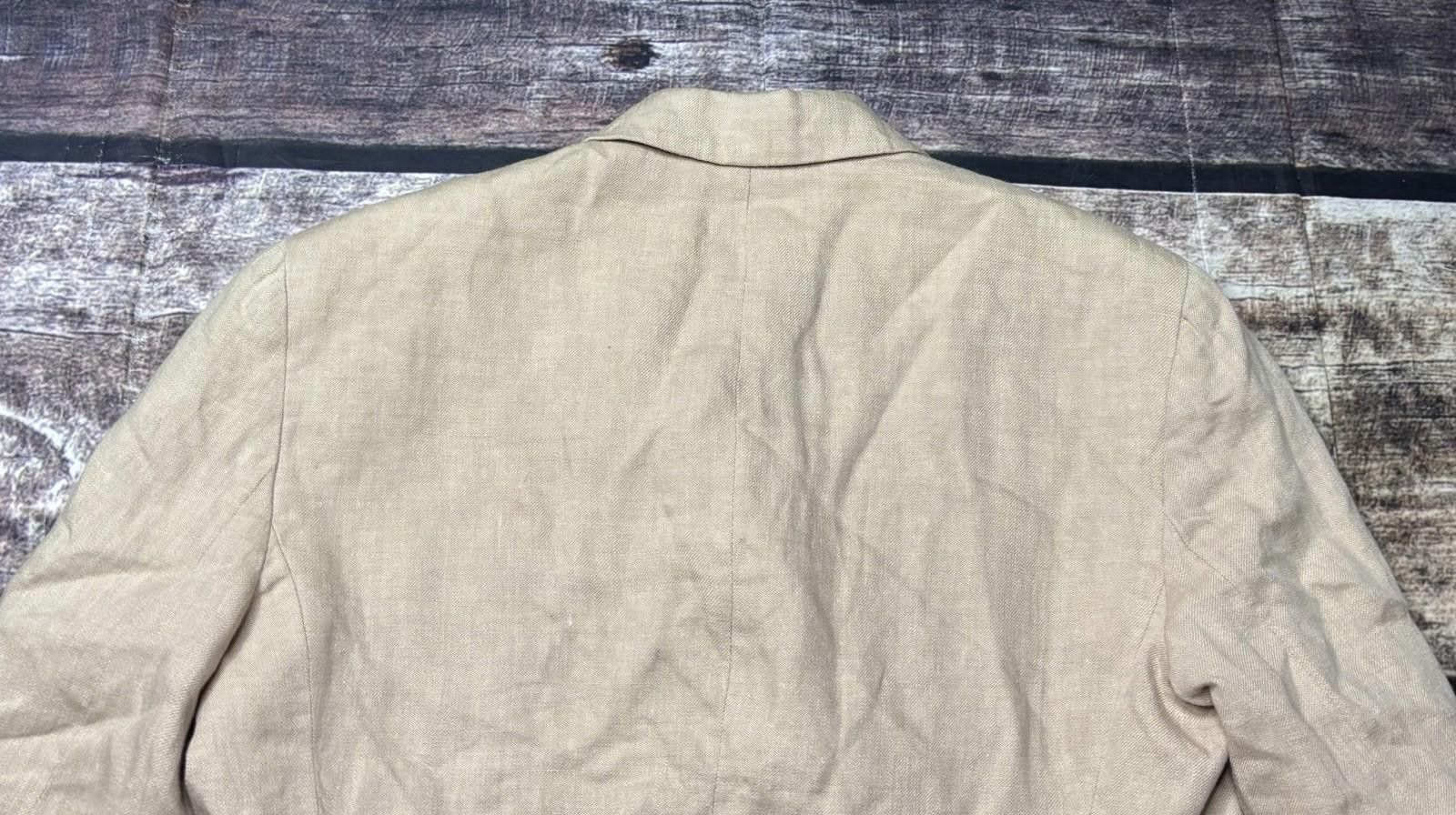Lauren Ralph Lauren Lauren Ralph Lauren Blazer Jacket Womens Size 4p Linen USA Size S / US 4 / IT 40 - 9 Thumbnail