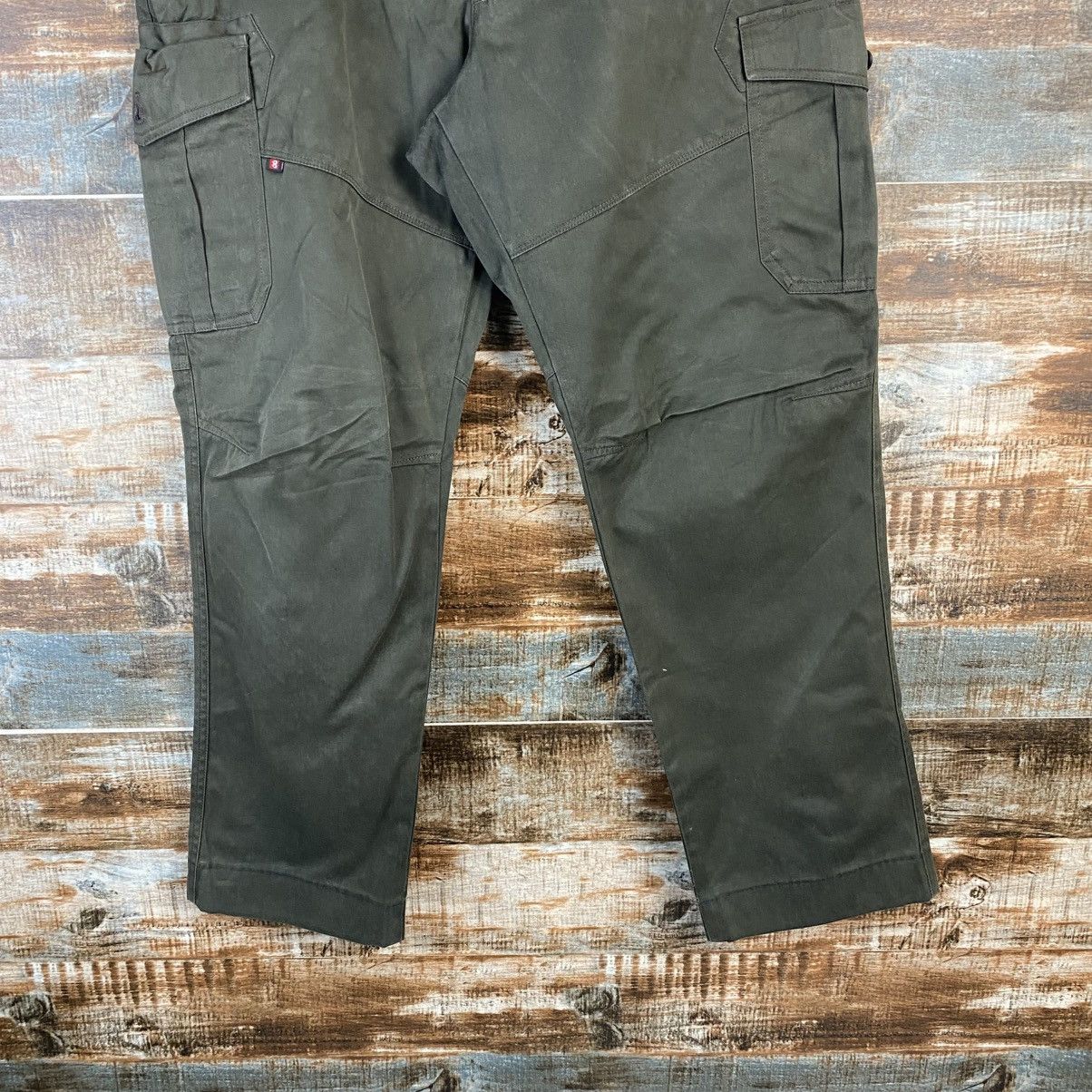 Japanese Brand DL Burtle Green Cargo Multipocket Pants #C989 Size US 33 - 3 Thumbnail