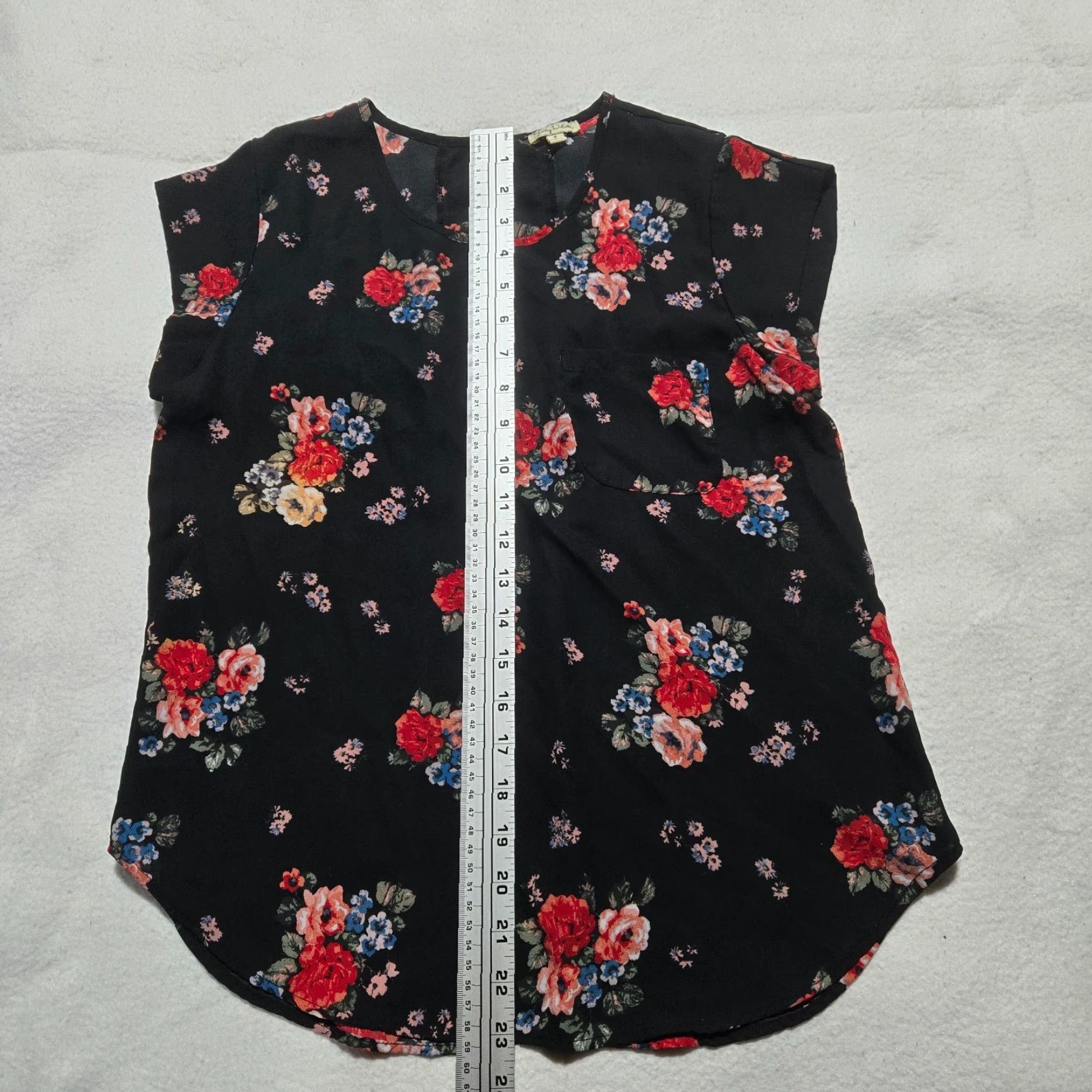 Vintage Lily White Floral Top Sleeveless Shirt Adult Women's Size S Small Black Size S / US 4 / IT 40 - 5 Thumbnail