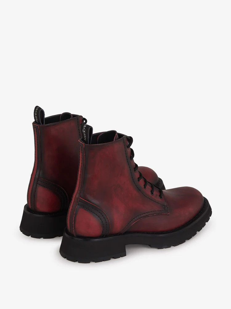 o1y1024 Ankle Boots in Burgundy