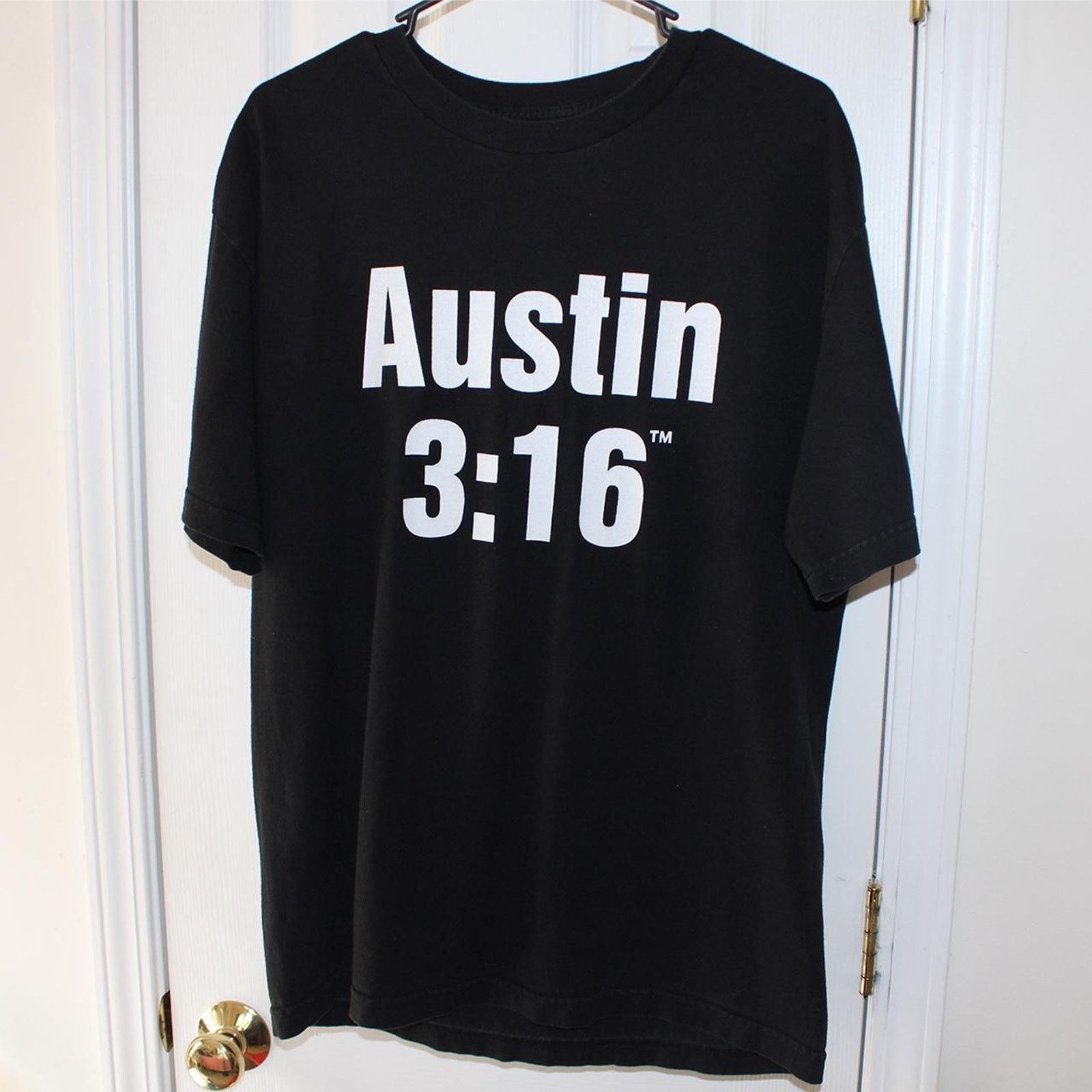 WWE Vintage 2000's Black WWE Stone Cold Steve Austin Graphic Tee Size US L / EU 52-54 / 3 - 7 Thumbnail