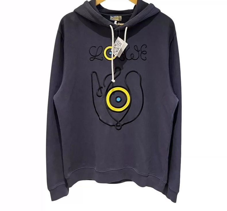 Loewe LOEWE Eye patch hoodie Size M / US 6-8 / IT 42-44 - 1 Thumbnail