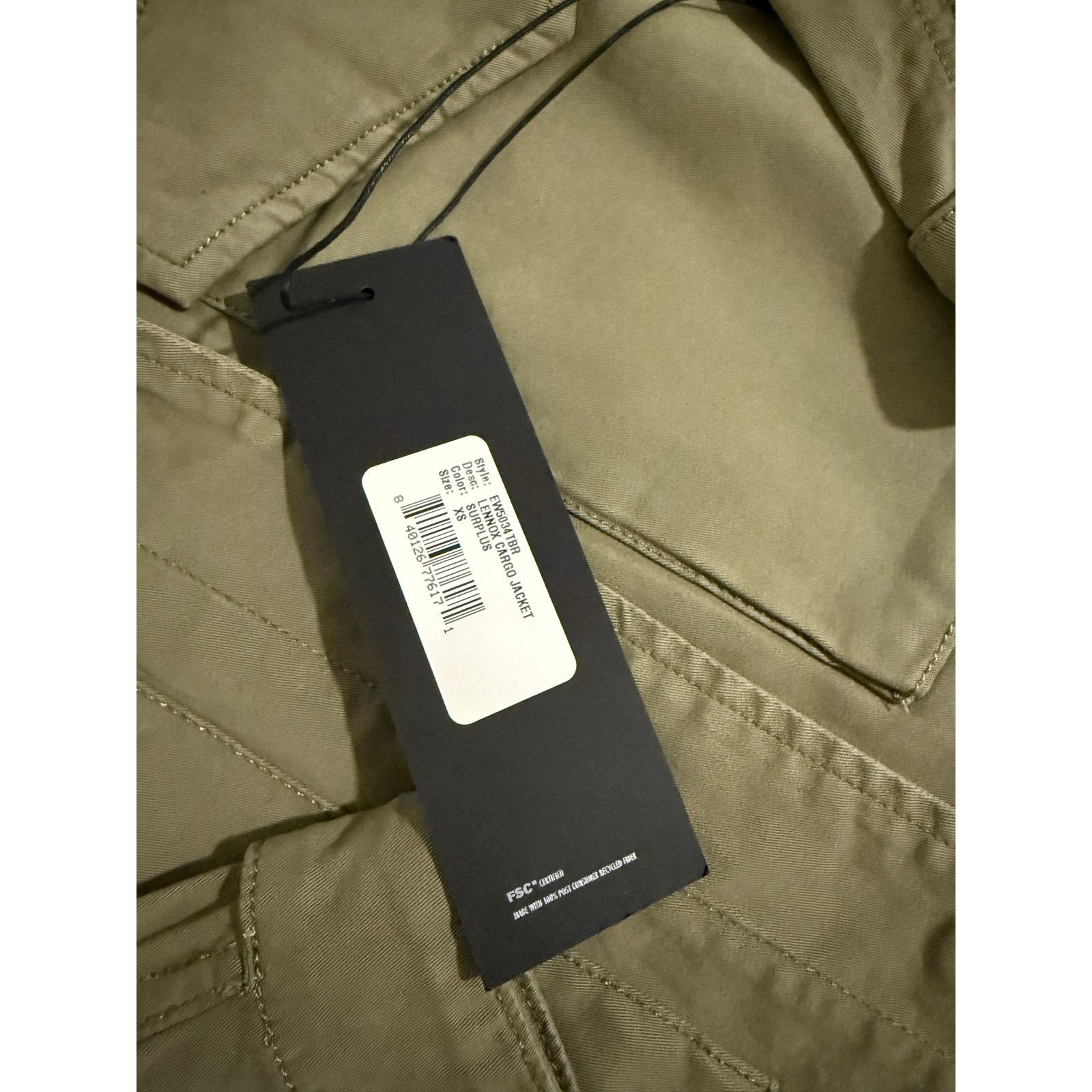 Edwin $220 New Edwin Lennox Cargo Jacket - Surplus Green - XS Size XS / US 0-2 / IT 36-38 - 7 Thumbnail