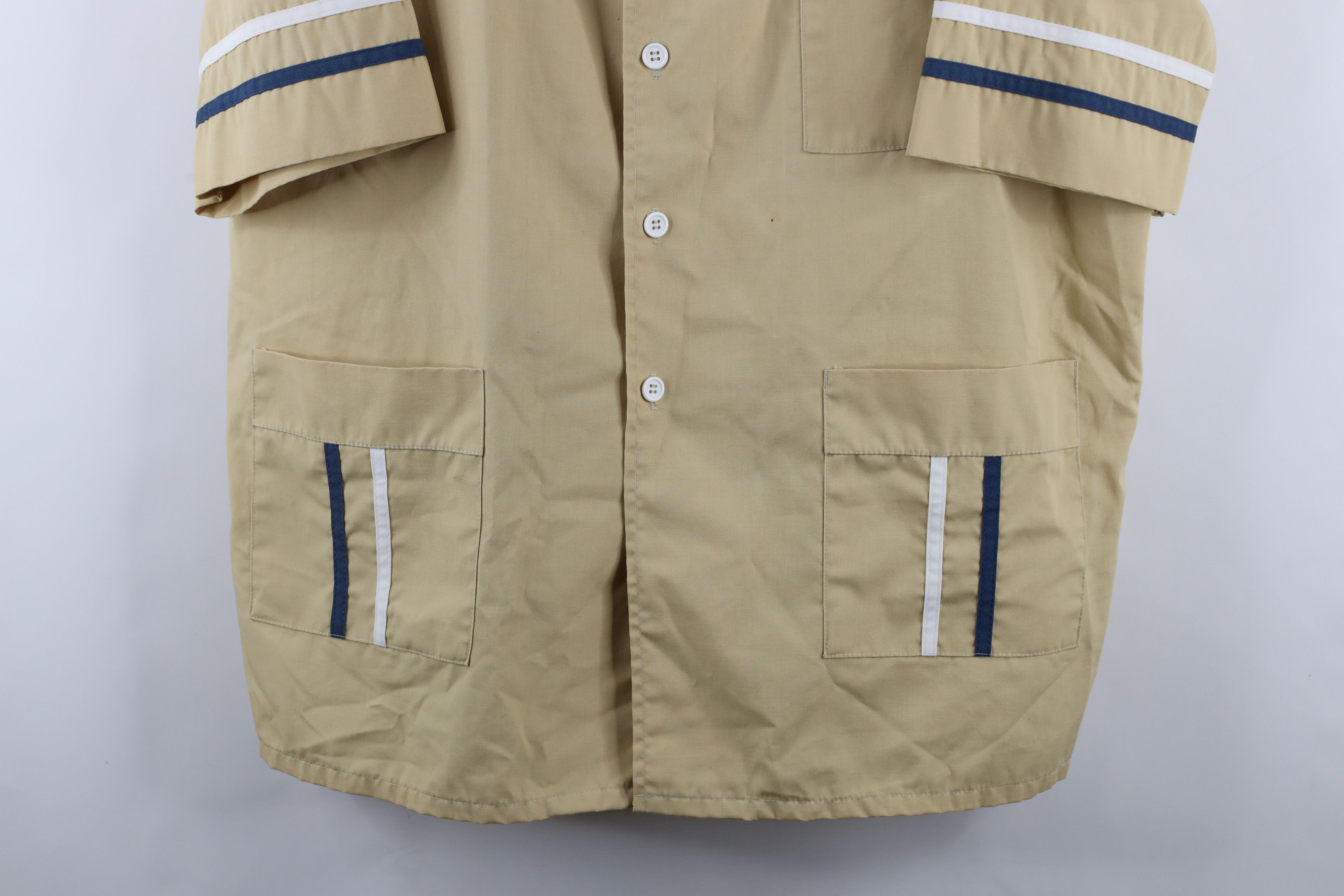Vintage Vintage 70s Streetwear Collared Beach Button Shirt USA Size US XL / EU 56 / 4 - 3 Thumbnail