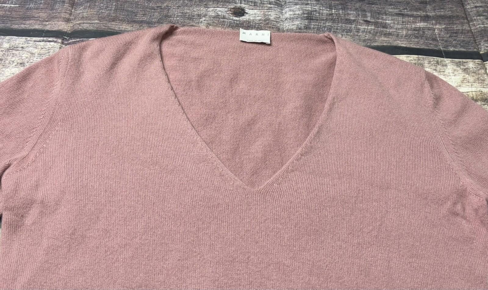Marni Marni Cashmere Sweater Women's Size 42 (Medium) Italy Made Size M / US 6-8 / IT 42-44 - 5 Thumbnail