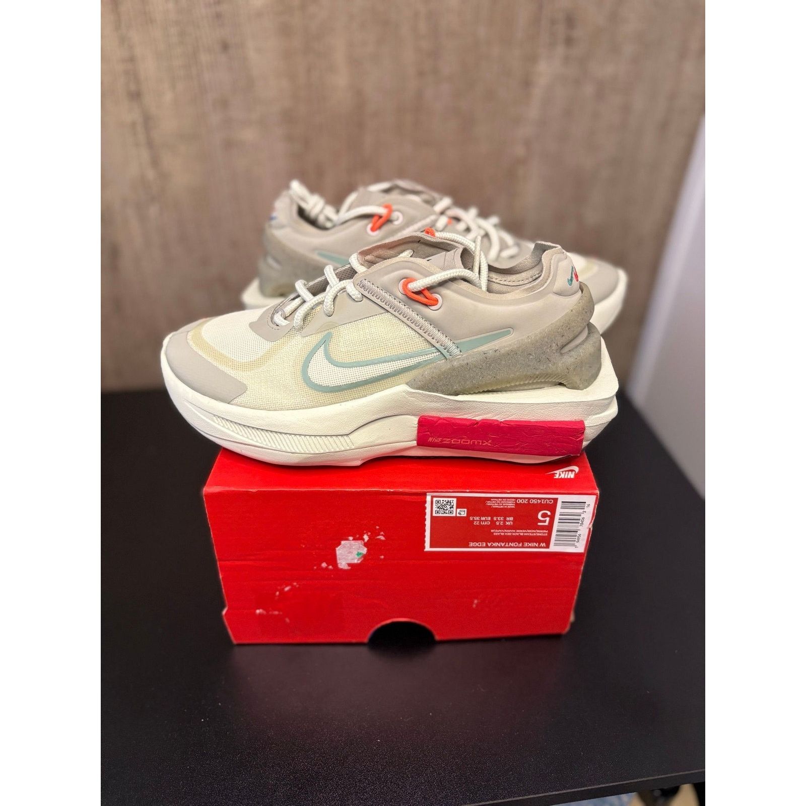 Nike NEW SZ 5w - Nike Fontanka Edge Stone Khaki (Women's) Size US 5 / IT 35 - 1 Thumbnail