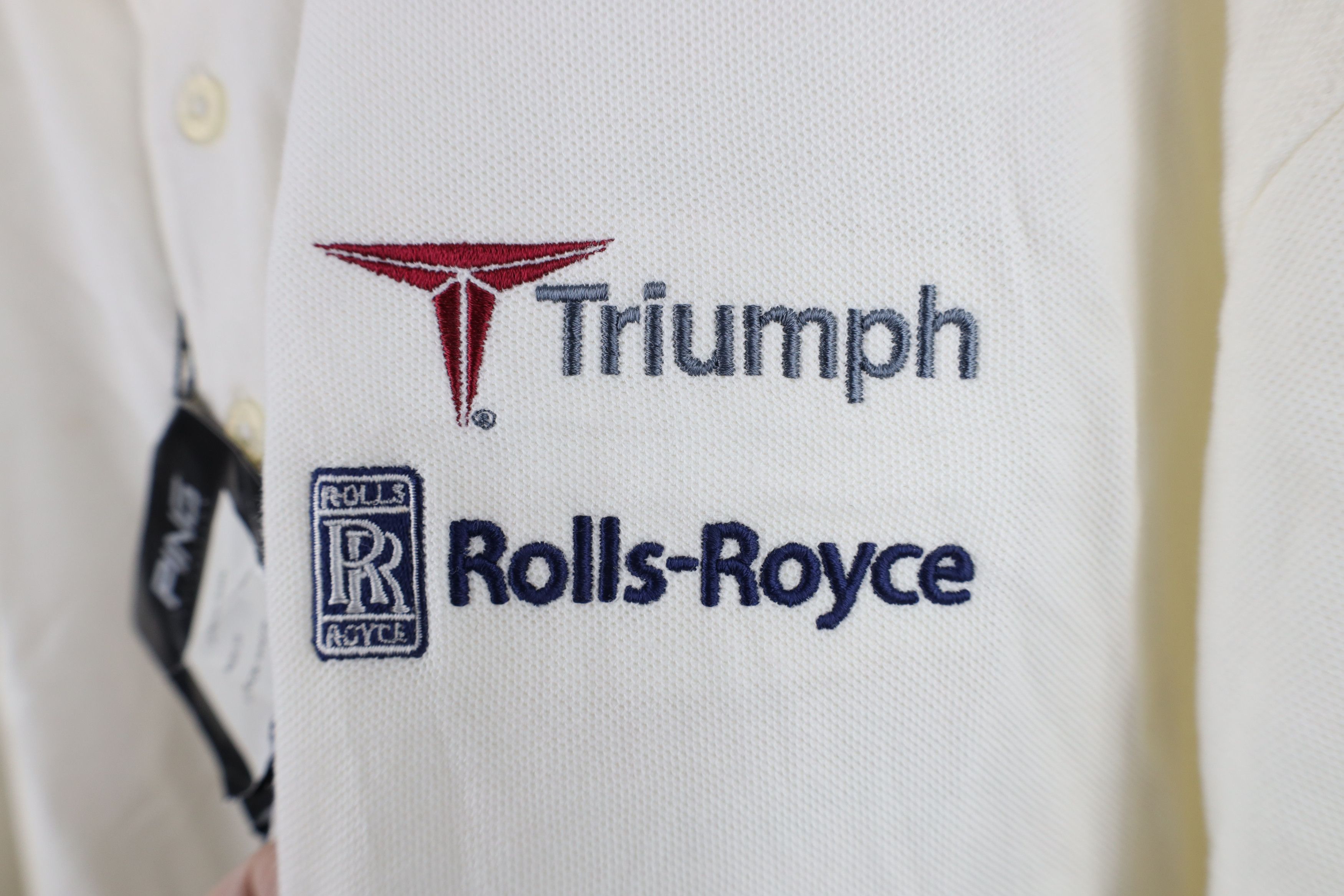 PING Deadstock Vintage 90s Ping Golf Rolls Royce Golf Polo Shirt Size US XXL / EU 58 / 5 - 5 Thumbnail