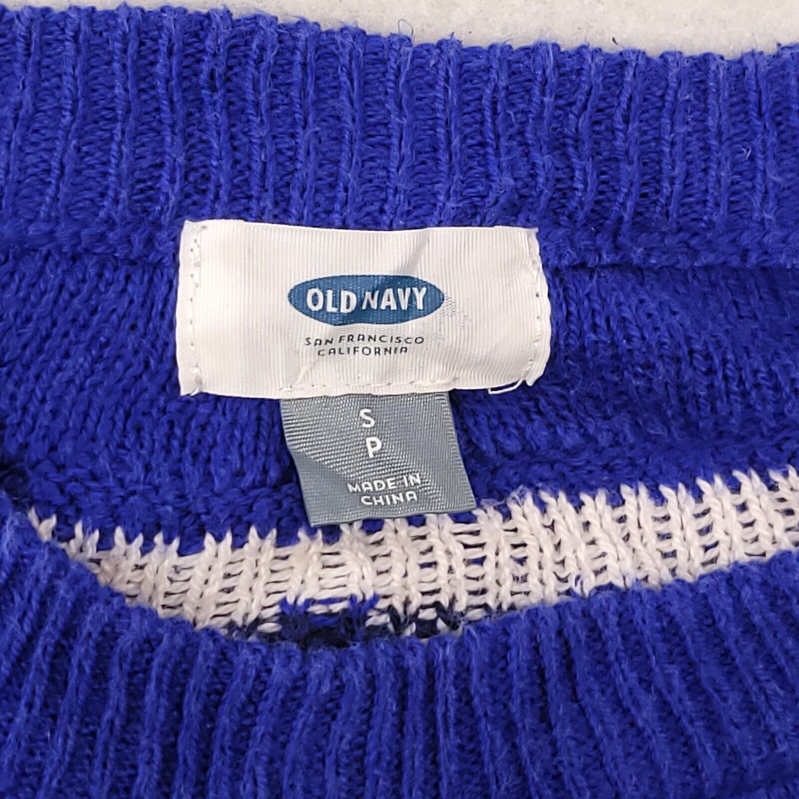 Old Navy Old Navy Casual Cotton Sweater Womens Size Small Blue Green Size S / US 4 / IT 40 - 3 Thumbnail