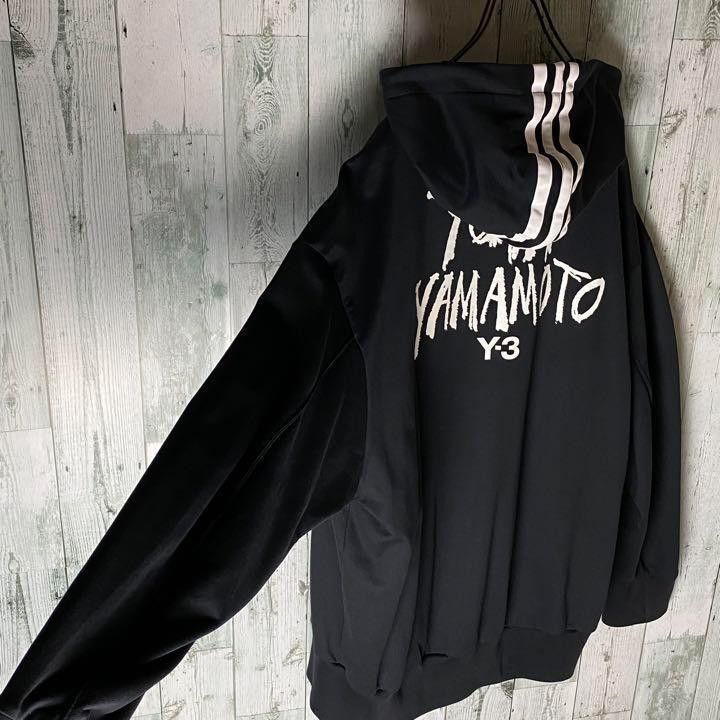 Yohji Yamamoto Y-3 yohji yamamoto back print three line sweatshirt hoodie Size US L / EU 52-54 / 3 - 3 Thumbnail