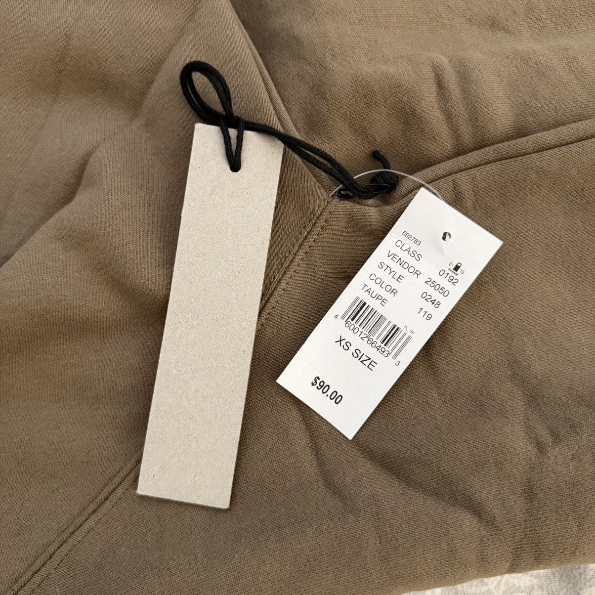 Essentials ESSENTIAL FEAR OF GOD TAUPE HOODIE ss20 Size US XS / EU 42 / 0 - 5 Thumbnail