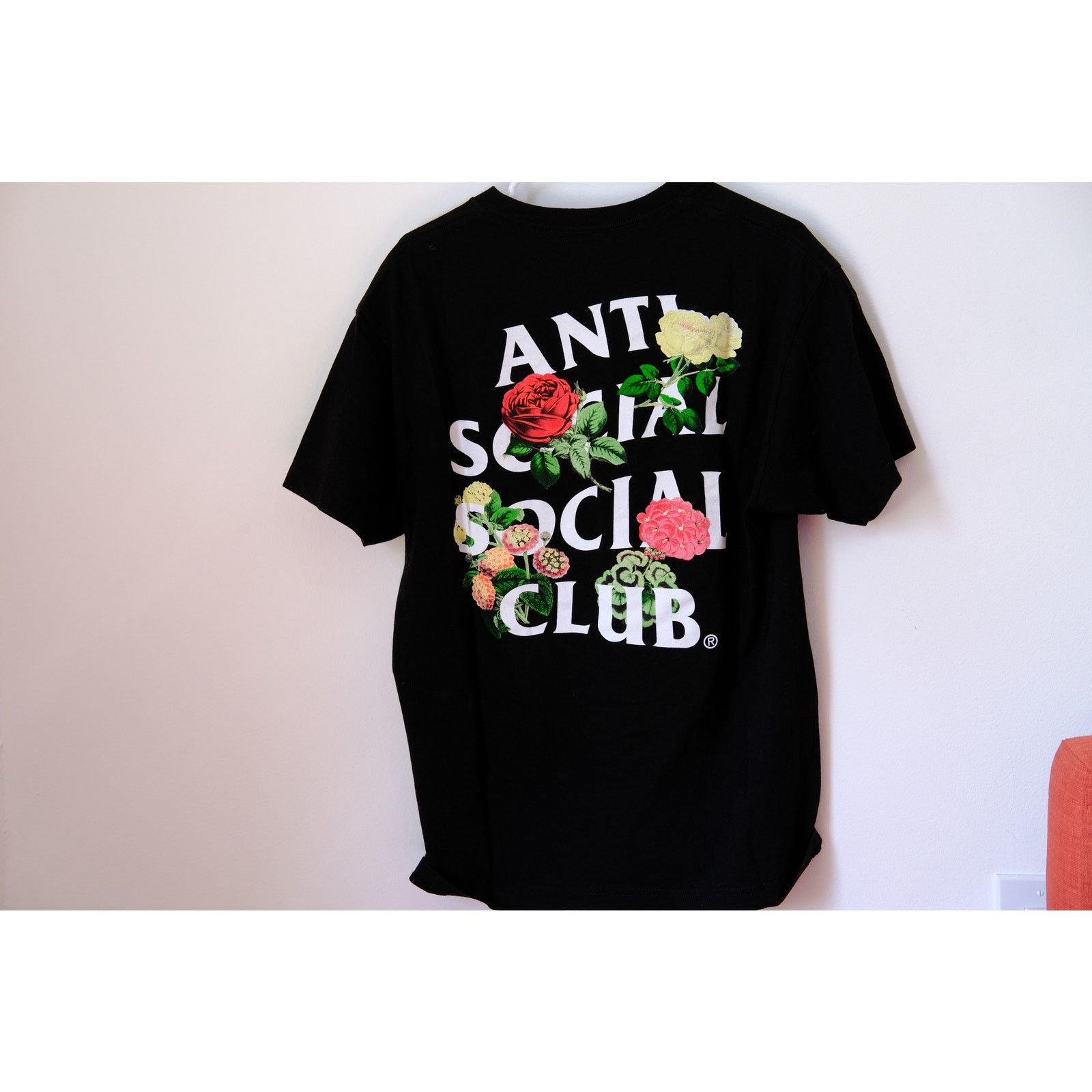 Anti Social Social Club Anti Social Social Club Roses Tee, Black, Size L Size US L / EU 52-54 / 3 - 4 Thumbnail