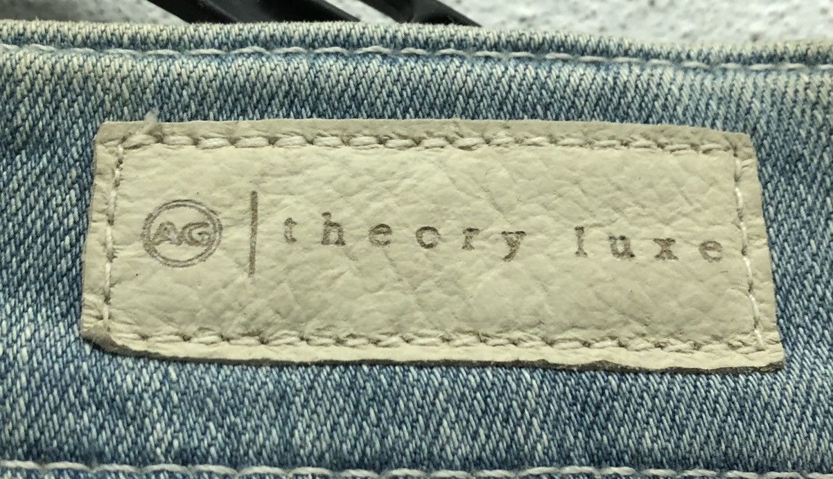 Theory Vintage AG Theory Luxe The Nikki Crop Jeans Pants Size 30" / US 8 / IT 44 - 8 Thumbnail