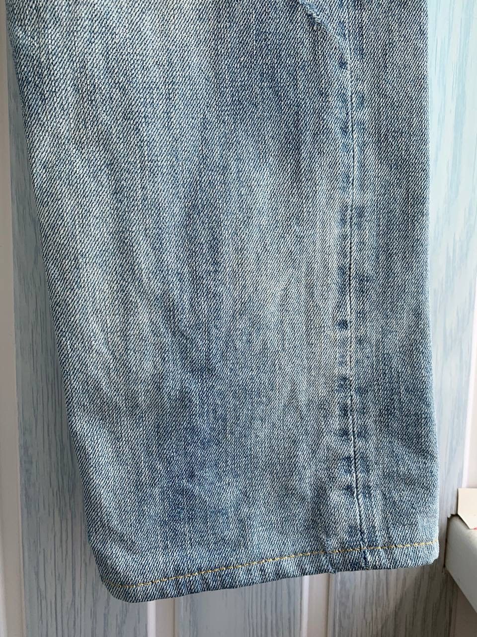 Emmett × Japanese Brand EMMETT Unisex E D Bill Lt Rip Wash 562/m Selvedge Jeans Size US 29 - 12 Thumbnail