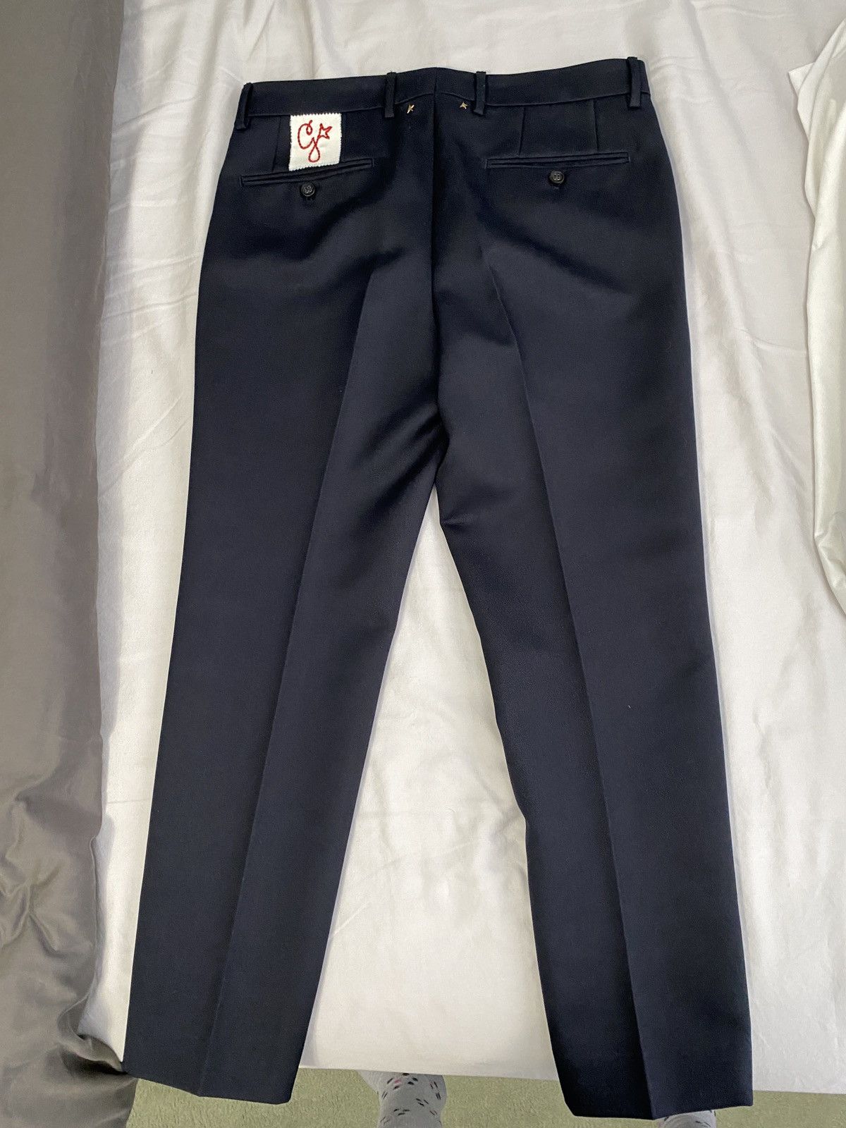 Golden Goose Golden Collection - Navy Tapered Trousers - Golden Goose Size US 34 / EU 50 - 10 Thumbnail