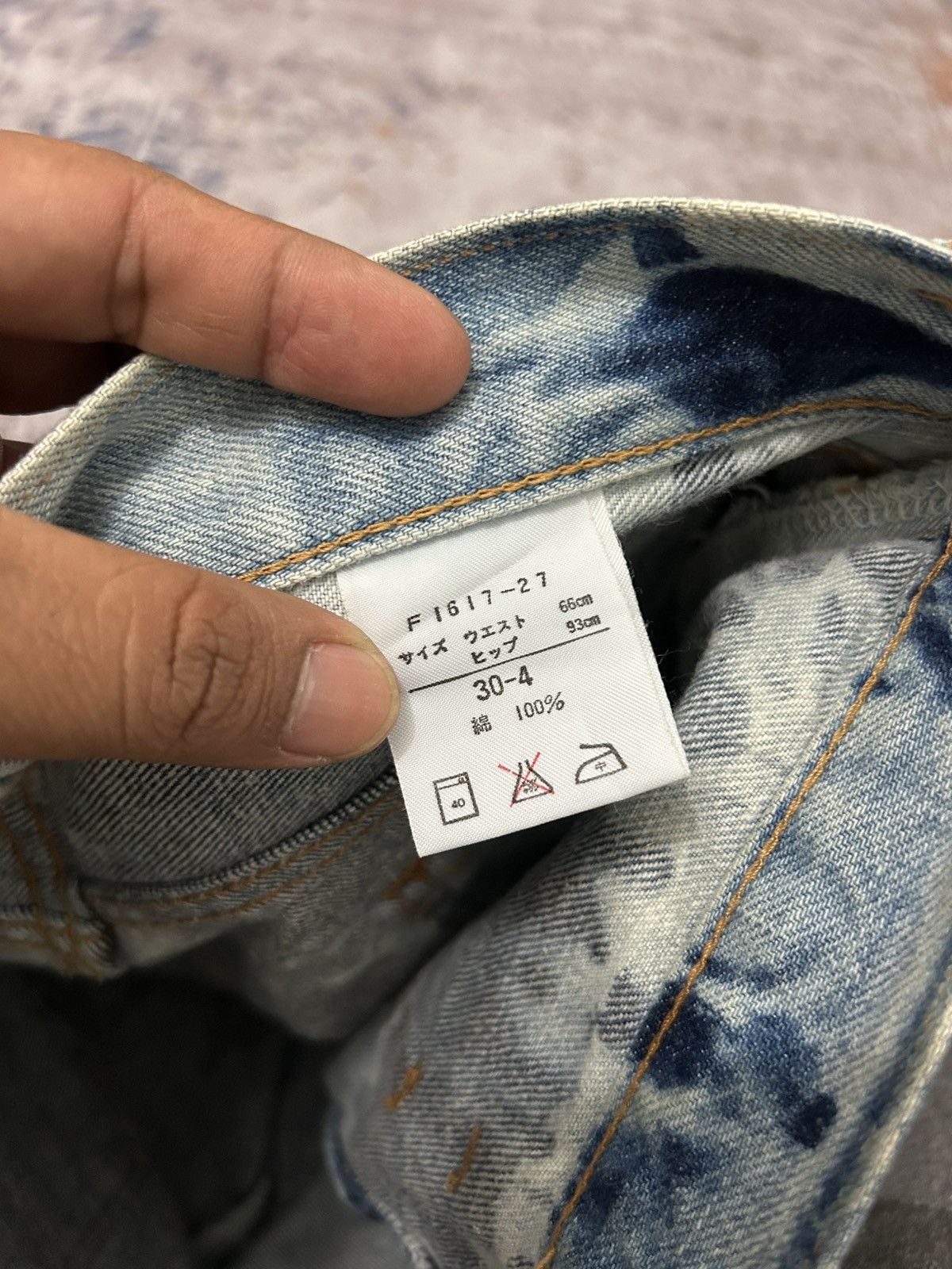 Wrangler Vintage Wrangler Acid Wash Flare Jeans Size US 30 / EU 46 - 11 Thumbnail