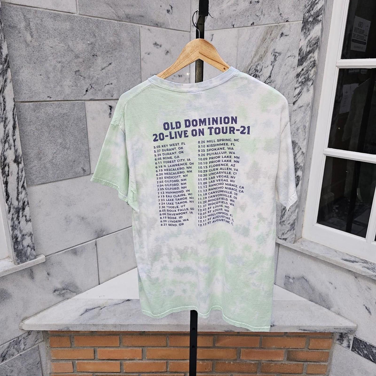 Designer Old Dominion Band T-shirt Size L / US 10 / IT 46 - 5 Thumbnail