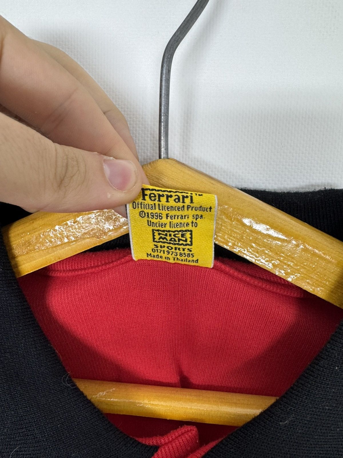 Ferrari Vintage Ferrari Polo Shirt 1998 Racing F1 Vodafone Y2K Size US XL / EU 56 / 4 - 7 Thumbnail
