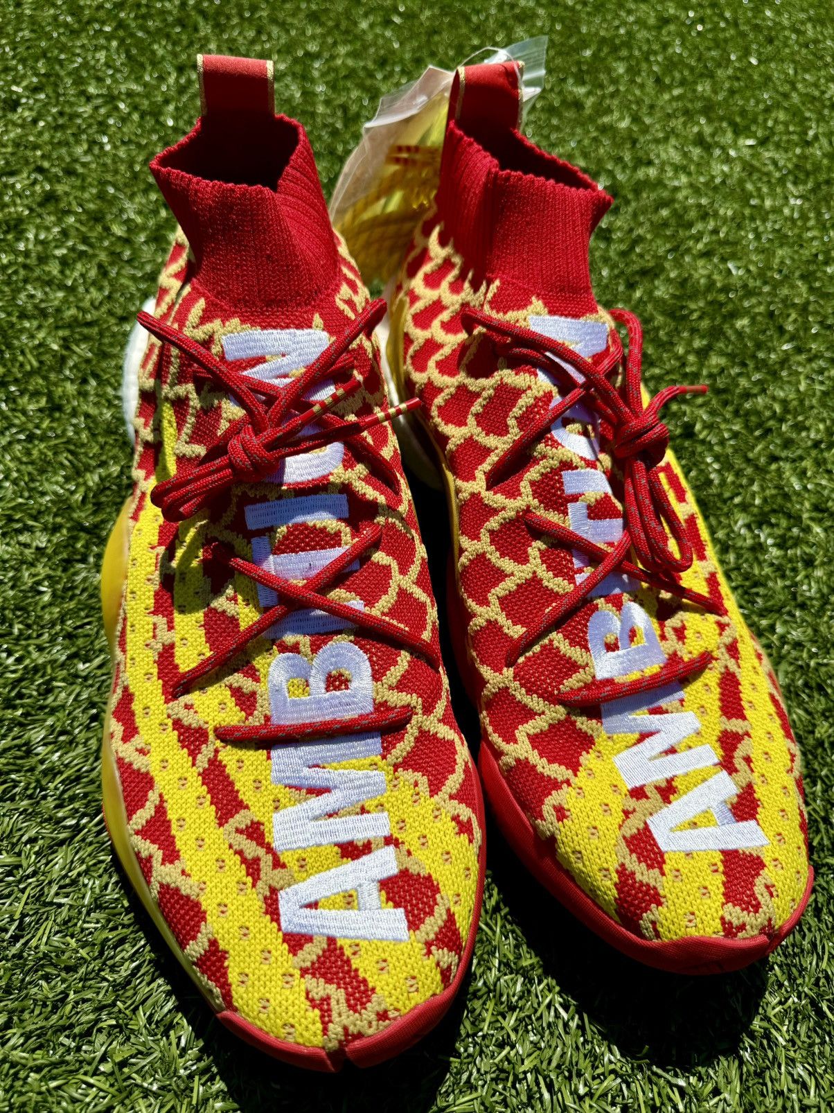 Adidas × Pharrell Adidas Pharrell Chinese New Year BYW Crazy Sneakers Size US 12 / EU 45 - 2 Thumbnail