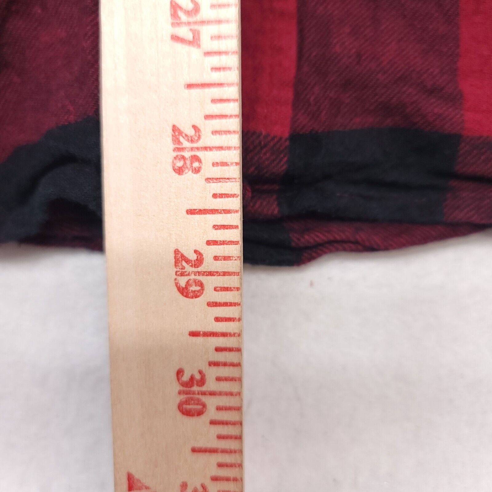 Croft & Barrow Croft & Barrow Buffalo Check Flannel Shirt Mens Size M Red Size US M / EU 48-50 / 2 - 7 Thumbnail