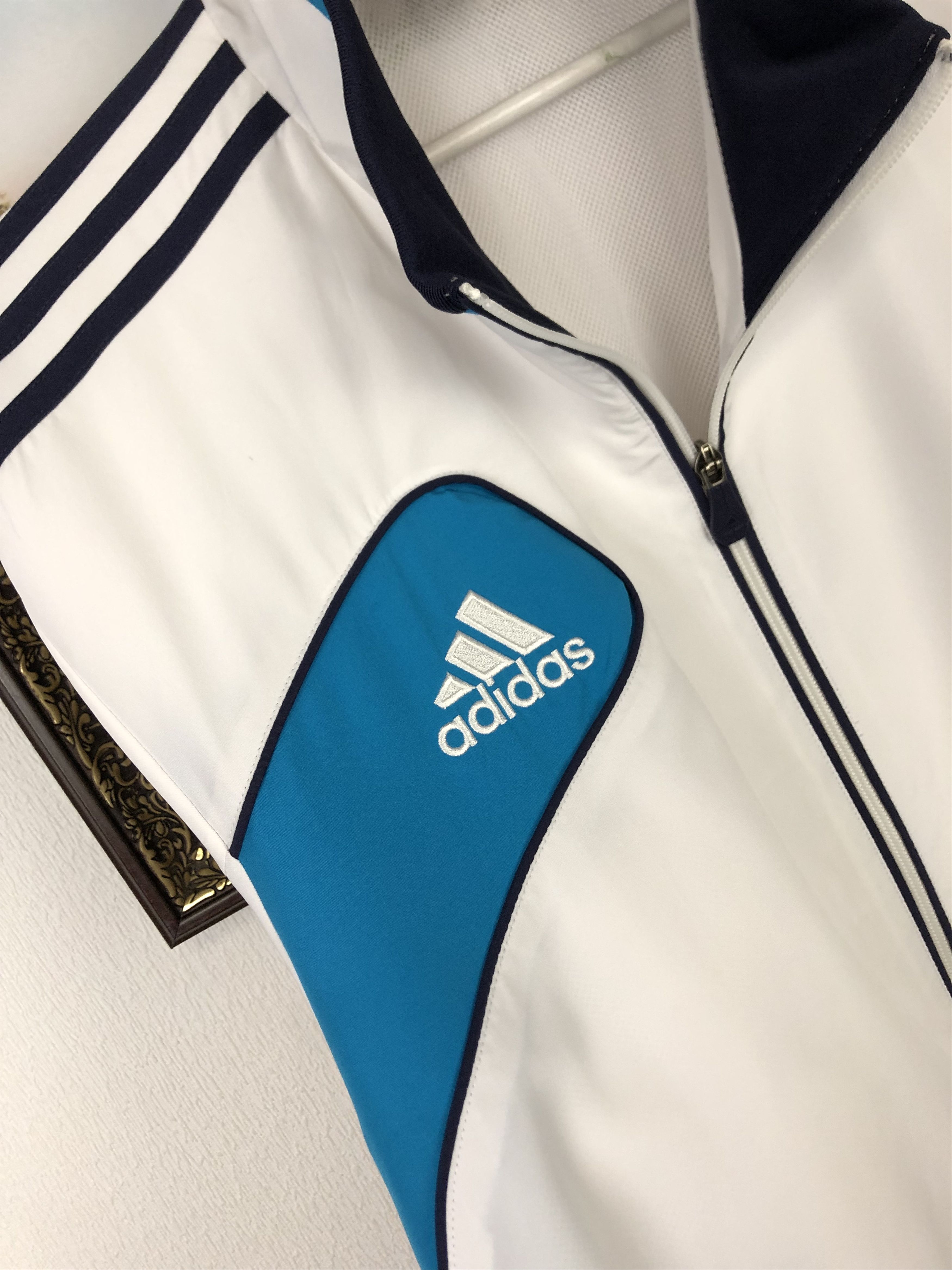 Adidas Vintage Adidas Real Madrid Football Jacket Soccer Track Top Size US XXL / EU 58 / 5 - 4 Thumbnail