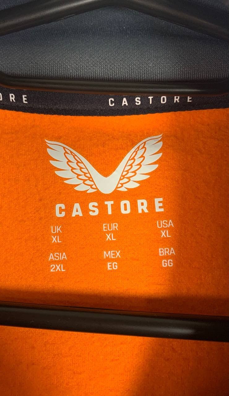 Castore Rangers FC Training Top — Castore — Grey/Orange Size US XL / EU 56 / 4 - 6 Thumbnail