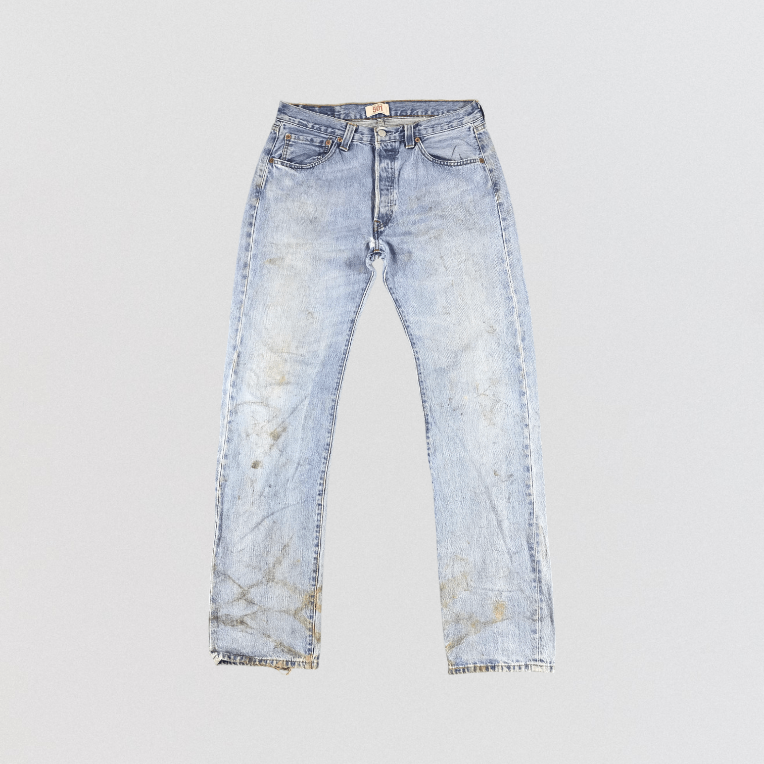 Levi's Vintage Light Wash Levis 501 Jeans-JM951 Size US 33 - 1 Thumbnail