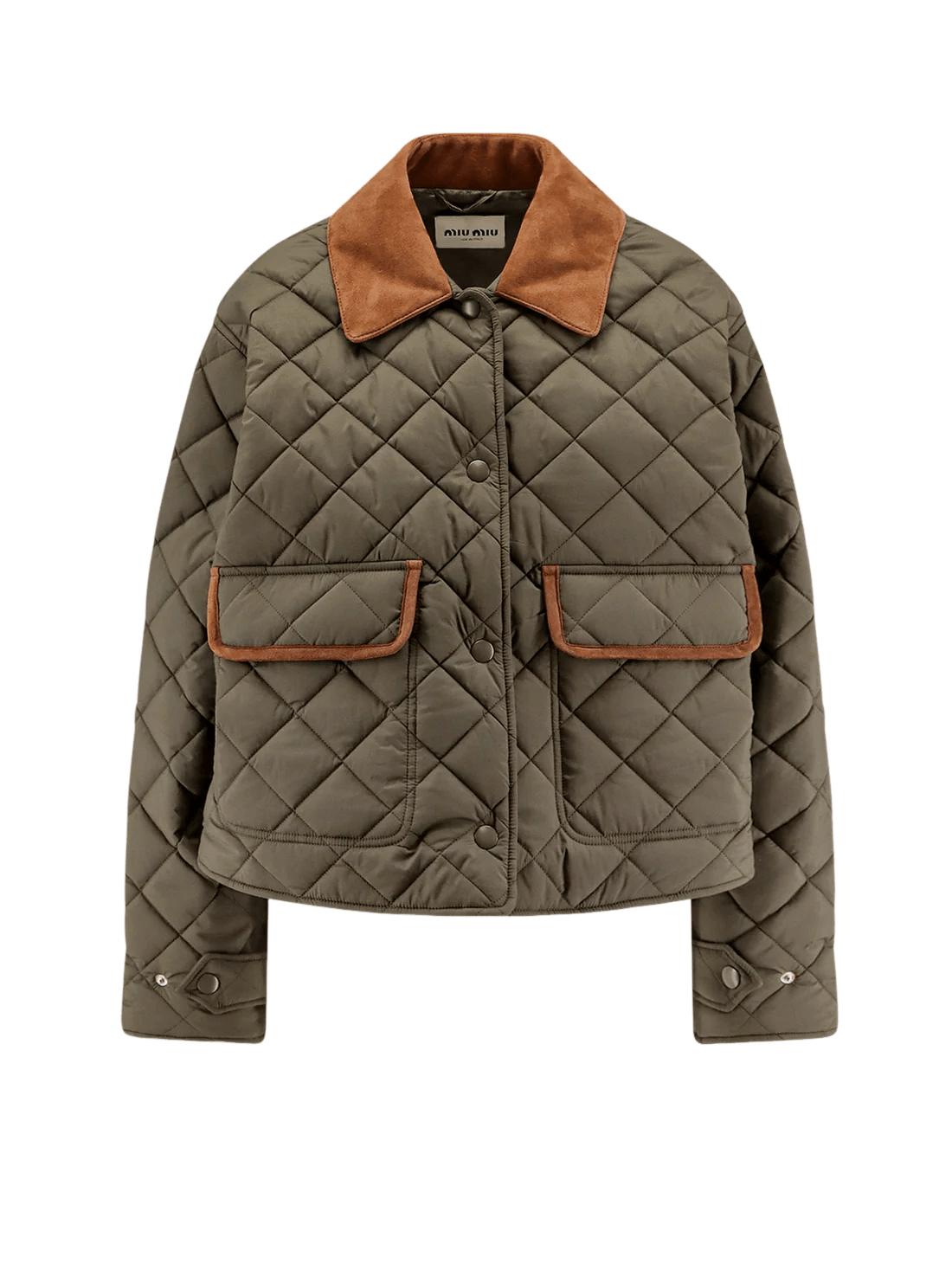 MIU MIU Green Nylon Jacket New & Authentic