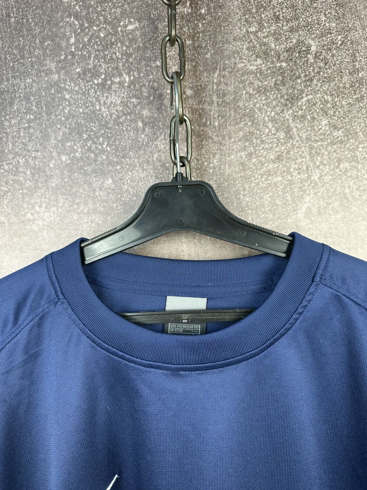 Nike Vintage Nike Longsleeve Jersey Shirt Soccer Swoosh 90s Size US XXL / EU 58 / 5 - 4 Thumbnail