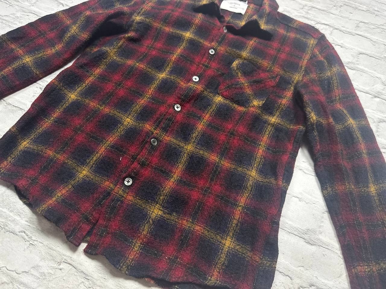 Japanese Brand × STUDIOUS Studious Japan Mens Shirt Wool Size US S / EU 44-46 / 1 - 2 Thumbnail