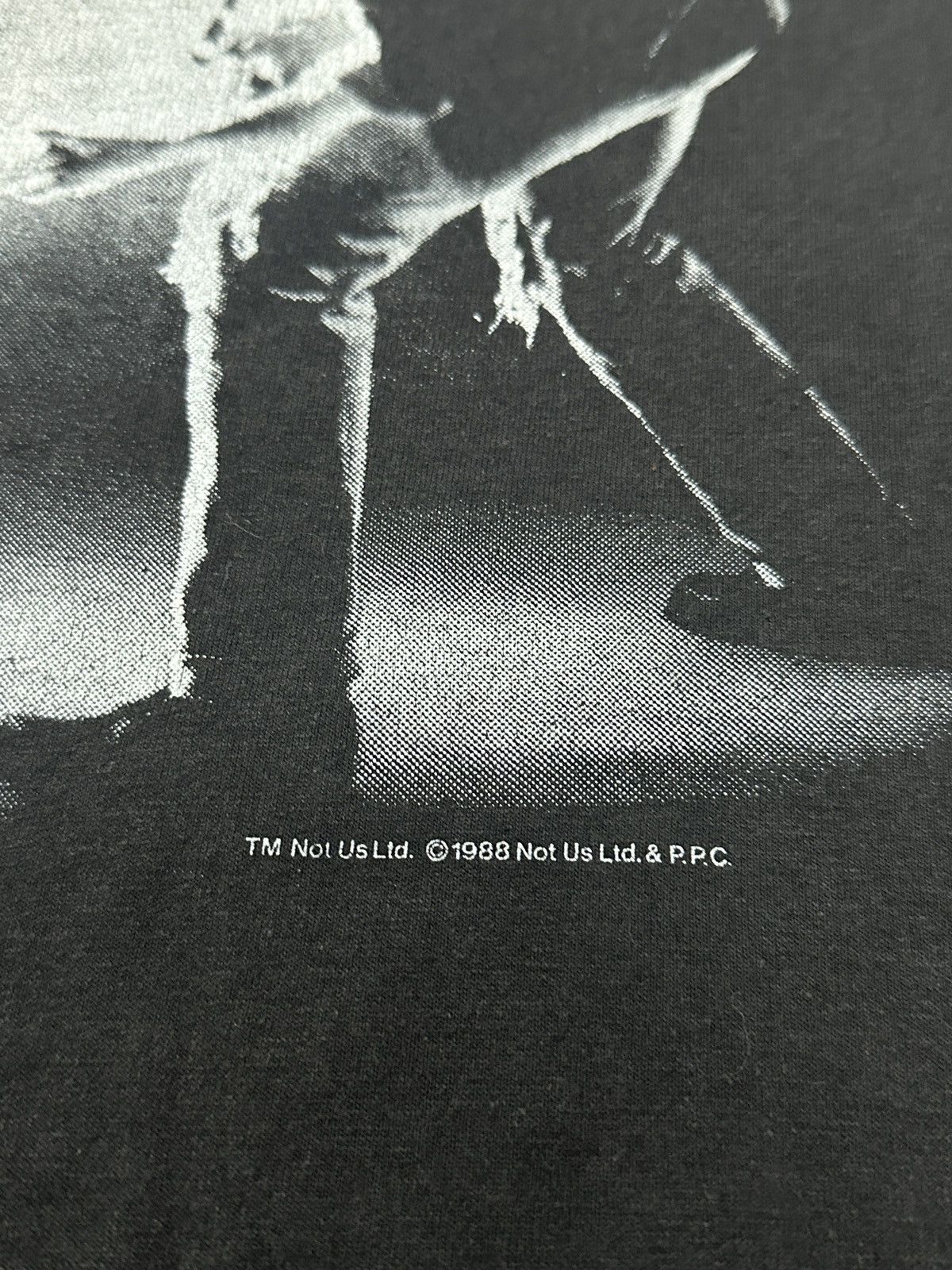 Vintage Vintage 1998 U2 Rattle And Hum Faded Black Band Tee S/M Size US M / EU 48-50 / 2 - 3 Thumbnail