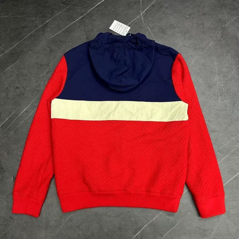 Gucci Gucci Red Blue White Hooded Jacket-2508 Size US M / EU 48-50 / 2 - 2 Thumbnail