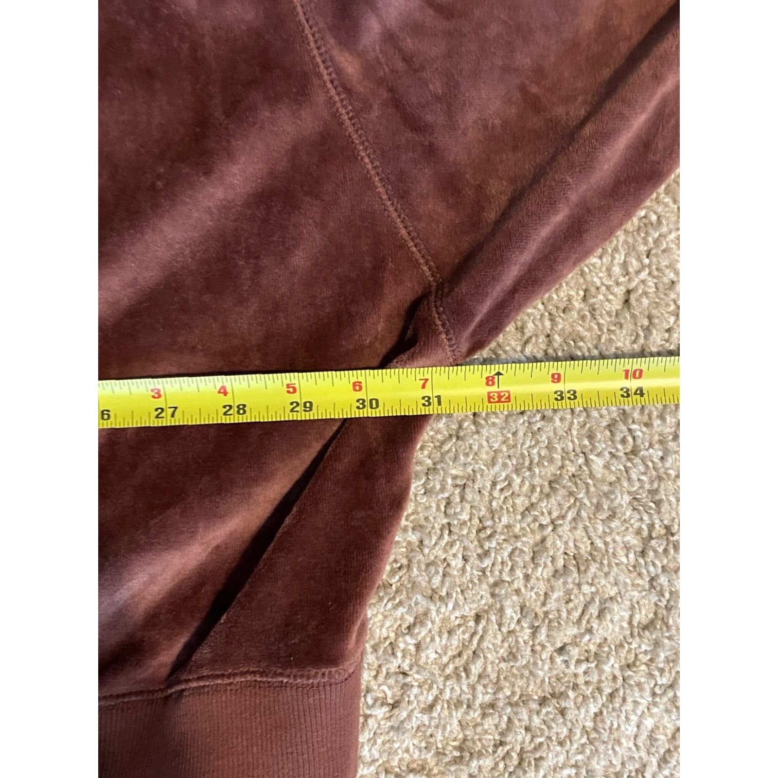 Urban Outfitters VINTAGE Out From Under Urban Outfitters Women's Sweatpants Outfit Set Medium Brown Activewear 32-inch Inseam Size 32" / US 10 / IT 46 - 4 Thumbnail