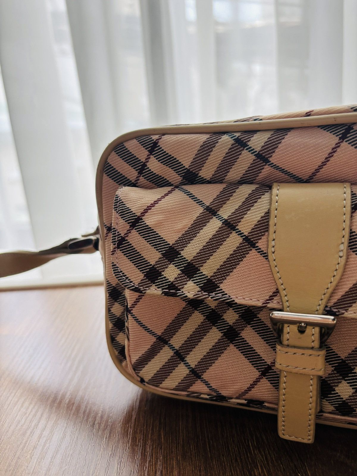 Burberry Burberry Pink Check Crossbody Size ONE SIZE - 2 Thumbnail