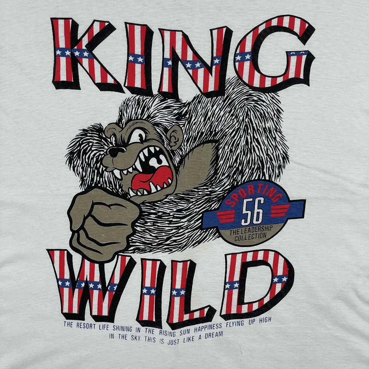 King Vintage American King Wild Sporting Tee Size US L / EU 52-54 / 3 - 7 Thumbnail