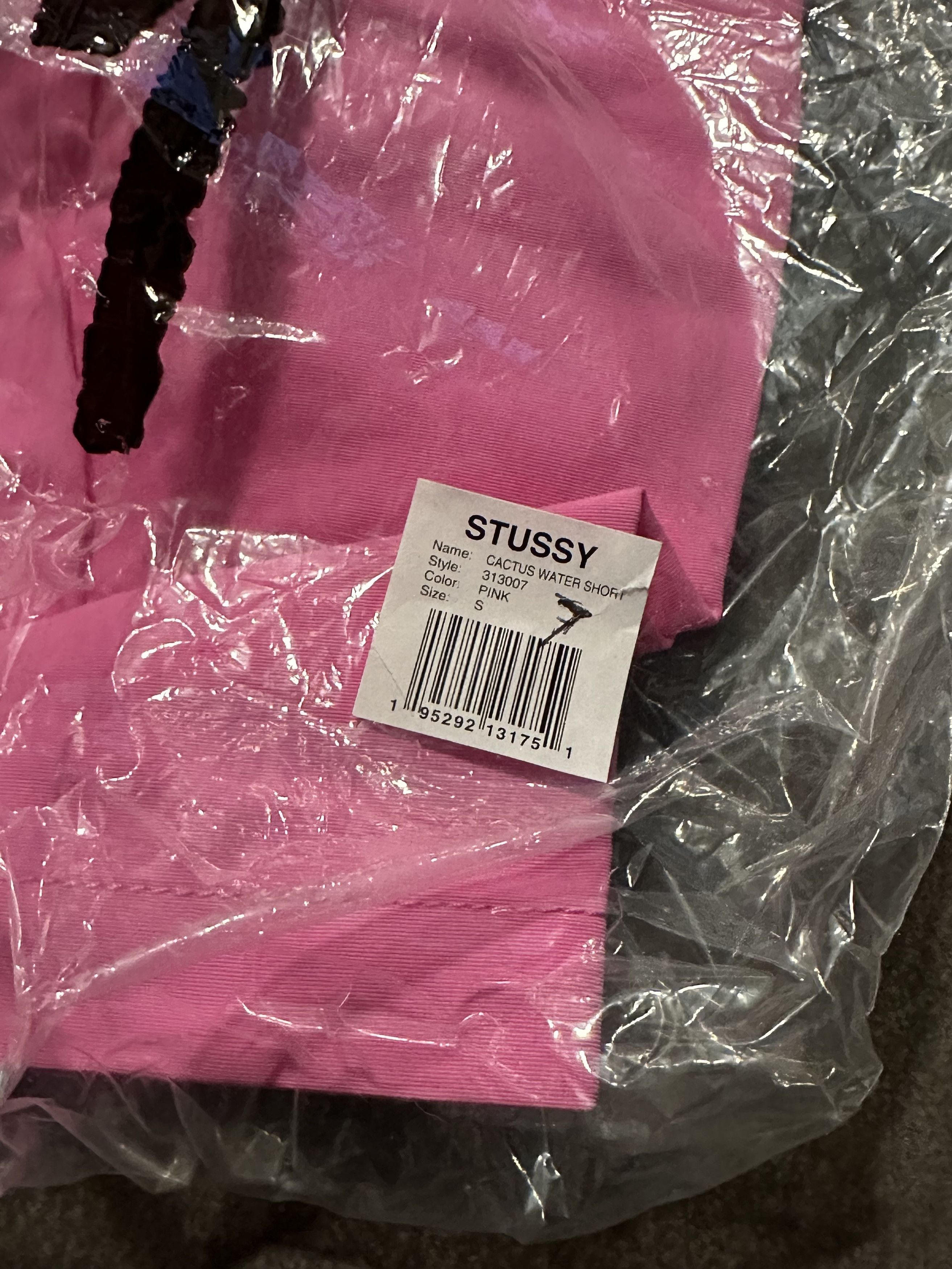 Cactus Plant Flea Market × Stussy CPFM STUSSY PINK WATER SHORT SMALL Size US 28 / EU 44 - 4 Thumbnail