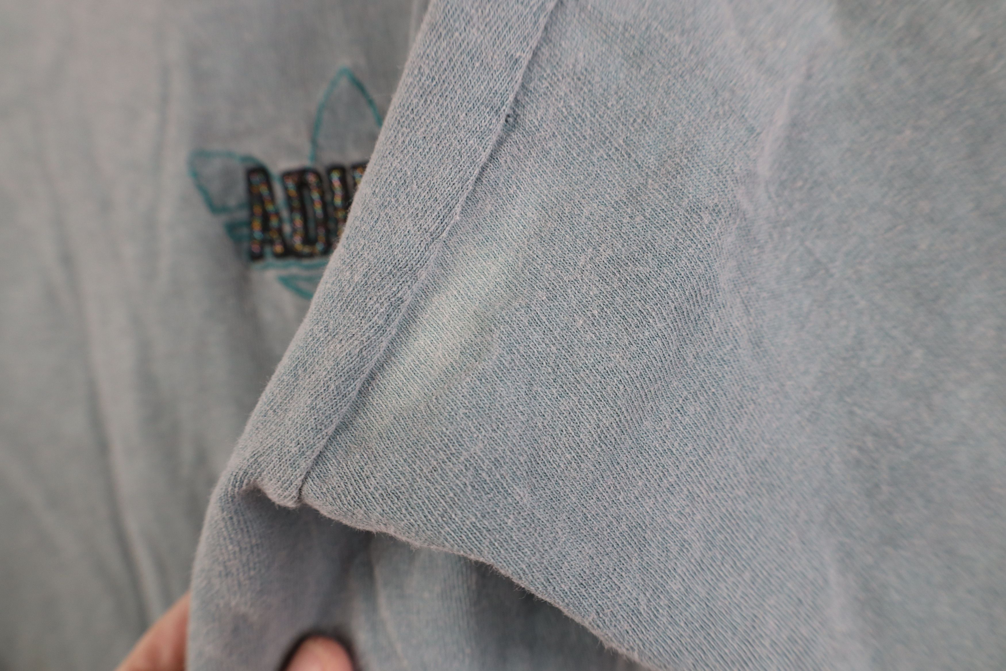 Adidas Vintage 90s Adidas Spell Out Rainbow Stonewash T-Shirt USA Size US M / EU 48-50 / 2 - 7 Thumbnail