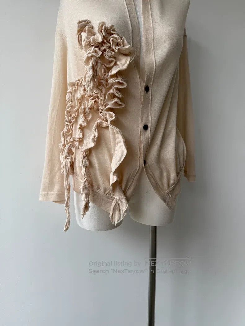 Yohji Yamamoto Yohji Yamamoto 21SS Show Knit Cardigan shirt Size XS / US 0-2 / IT 36-38 - 3 Thumbnail