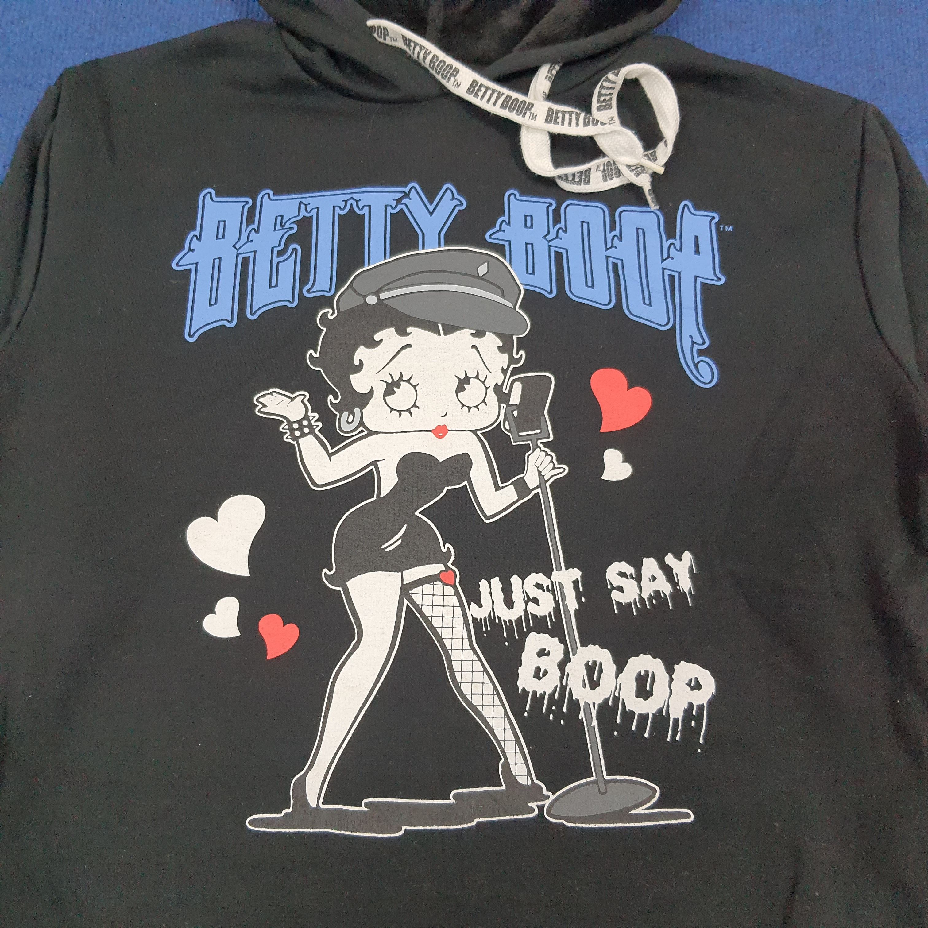Vintage Vintage Denifits x Betty Boop Hoodie C269N13 Size US M / EU 48-50 / 2 - 2 Thumbnail