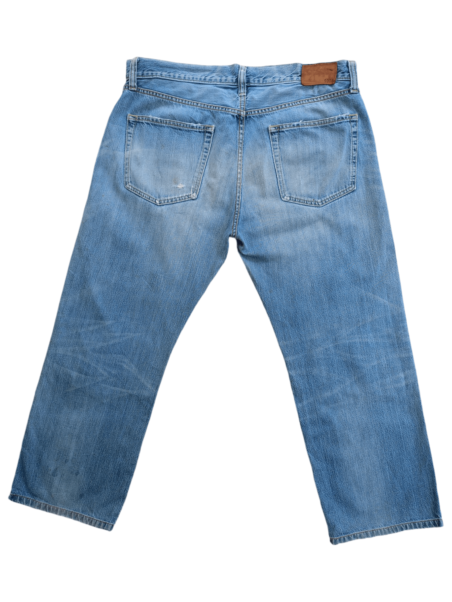 Uniqlo × Vintage UJ Patch Work Distressed Vintage Men's Jean Size US 36 / EU 52 - 21 Thumbnail