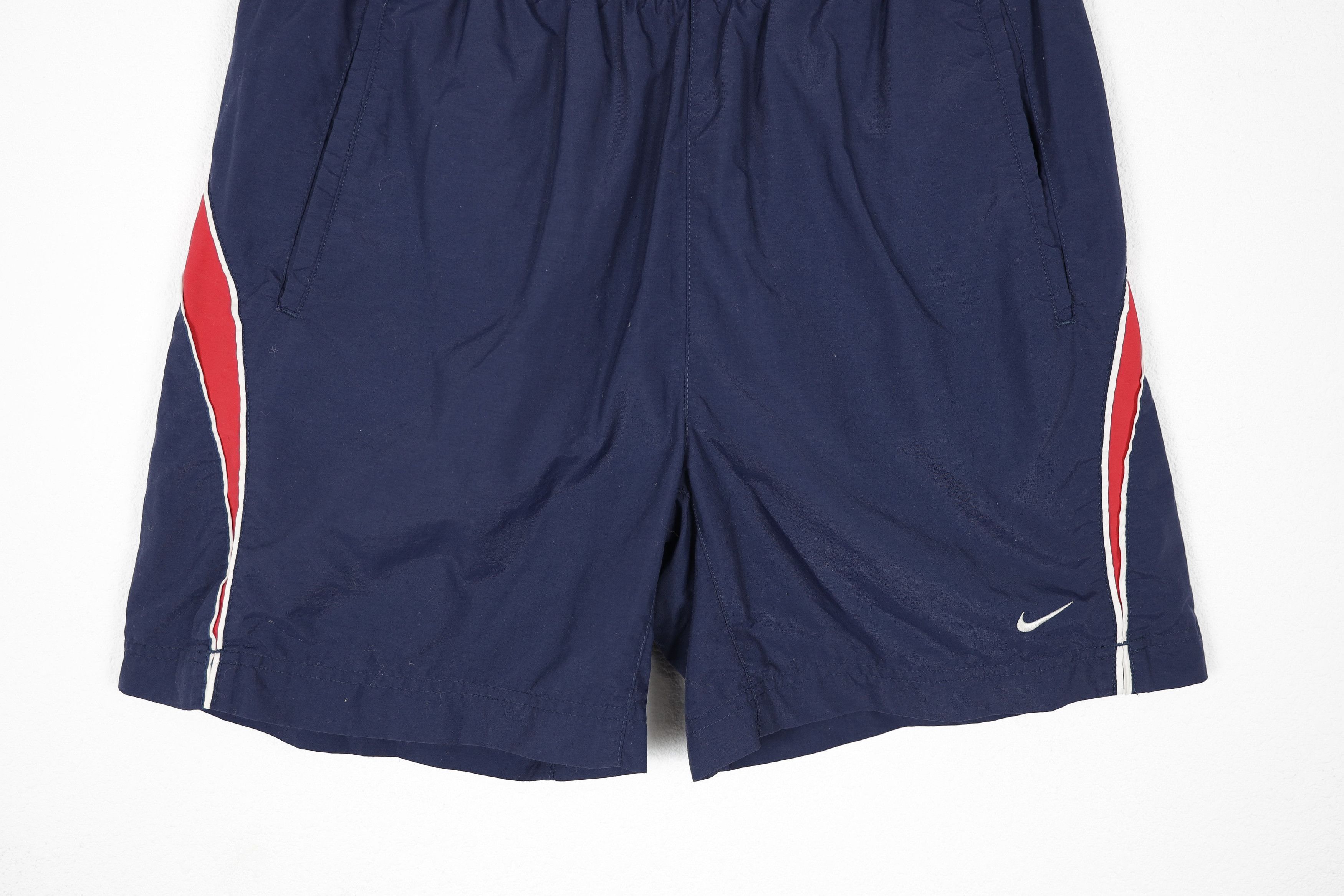 Nike Vintage Nike Swoosh Logo Sport Swim Shorts 90s Size US 34 / EU 50 - 2 Thumbnail