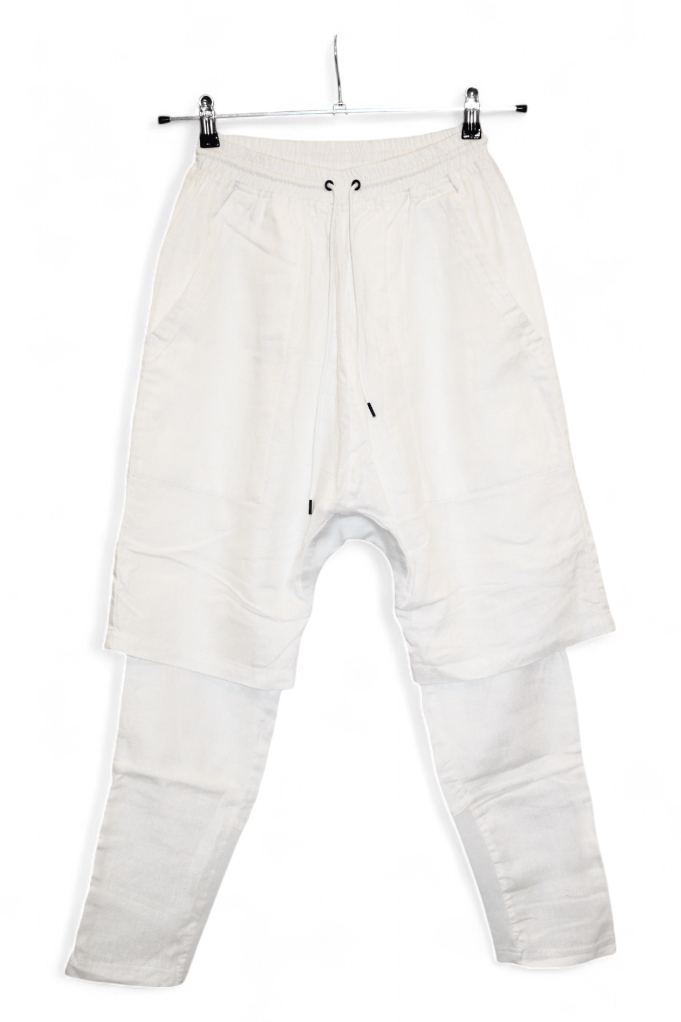 Control Sector 💥Control Sector Drop Crotch Double Layer Linen Pants Size US 31 - 1 Thumbnail