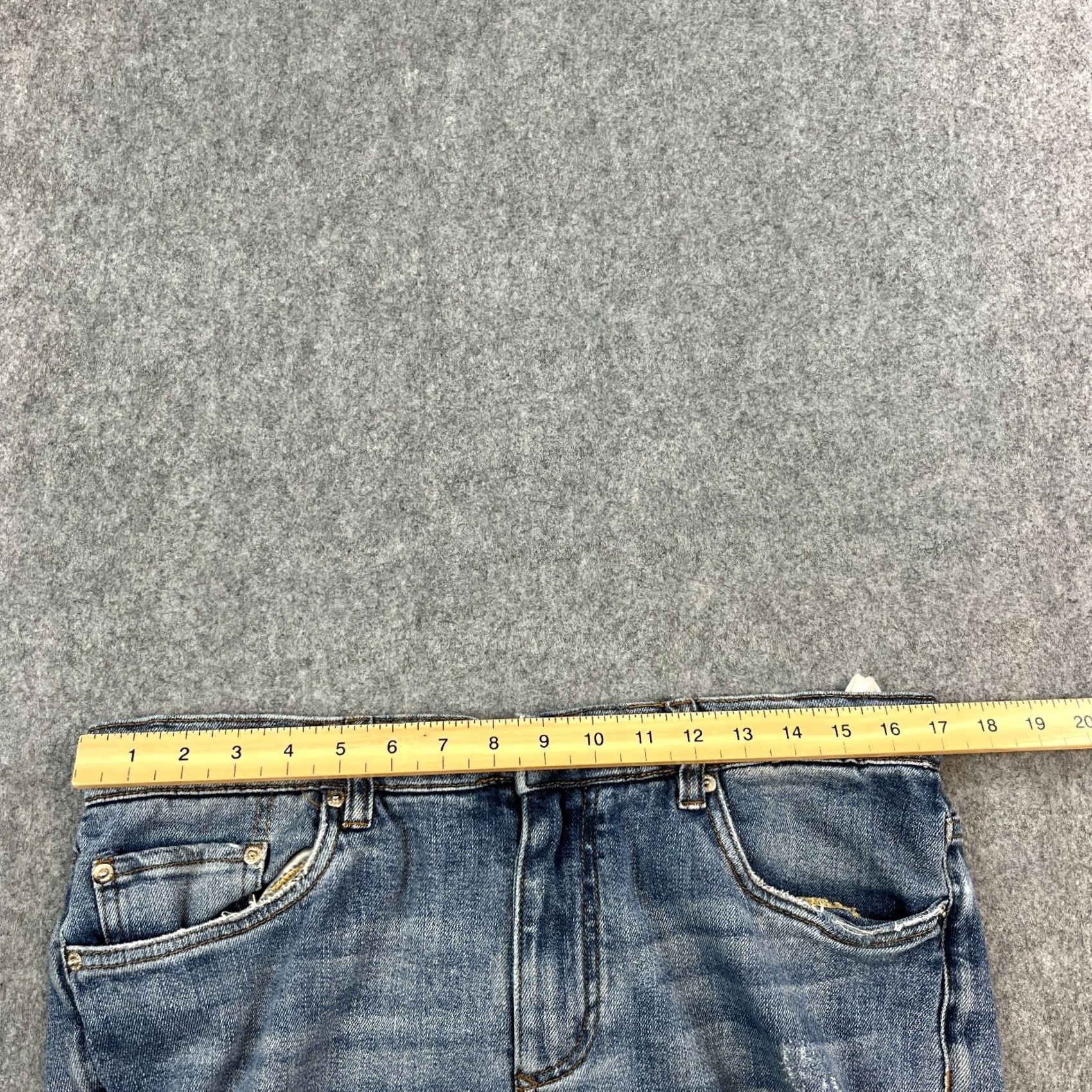 Dolce & Gabbana Dolce&Gabbana Jeans Slim Skinny 34 30 Distressed Whiskers Blue Logo Italy Men Denim Cotton Elastane 5-Pocket Design Vintage No Size US 34 / EU 50 - 6 Thumbnail