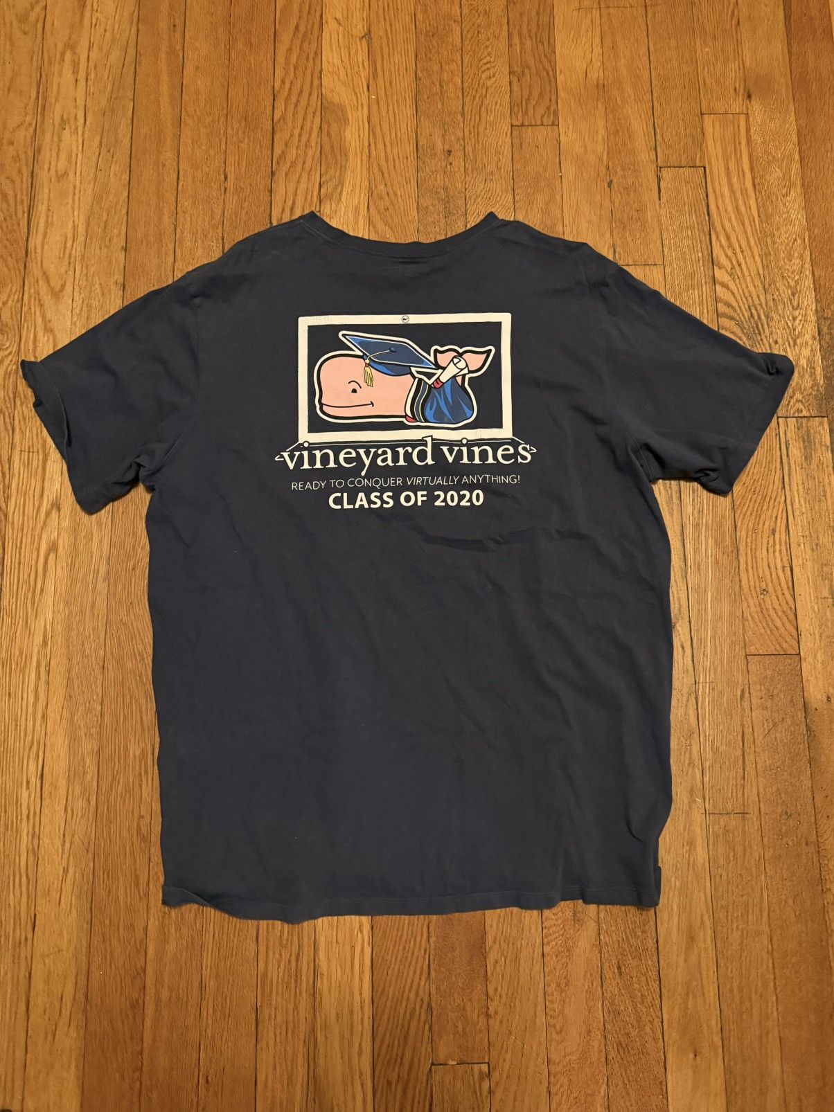 Vineyard Vines Blue Vineyard Vines 2020 Tee Size US XL / EU 56 / 4 - 4 Thumbnail