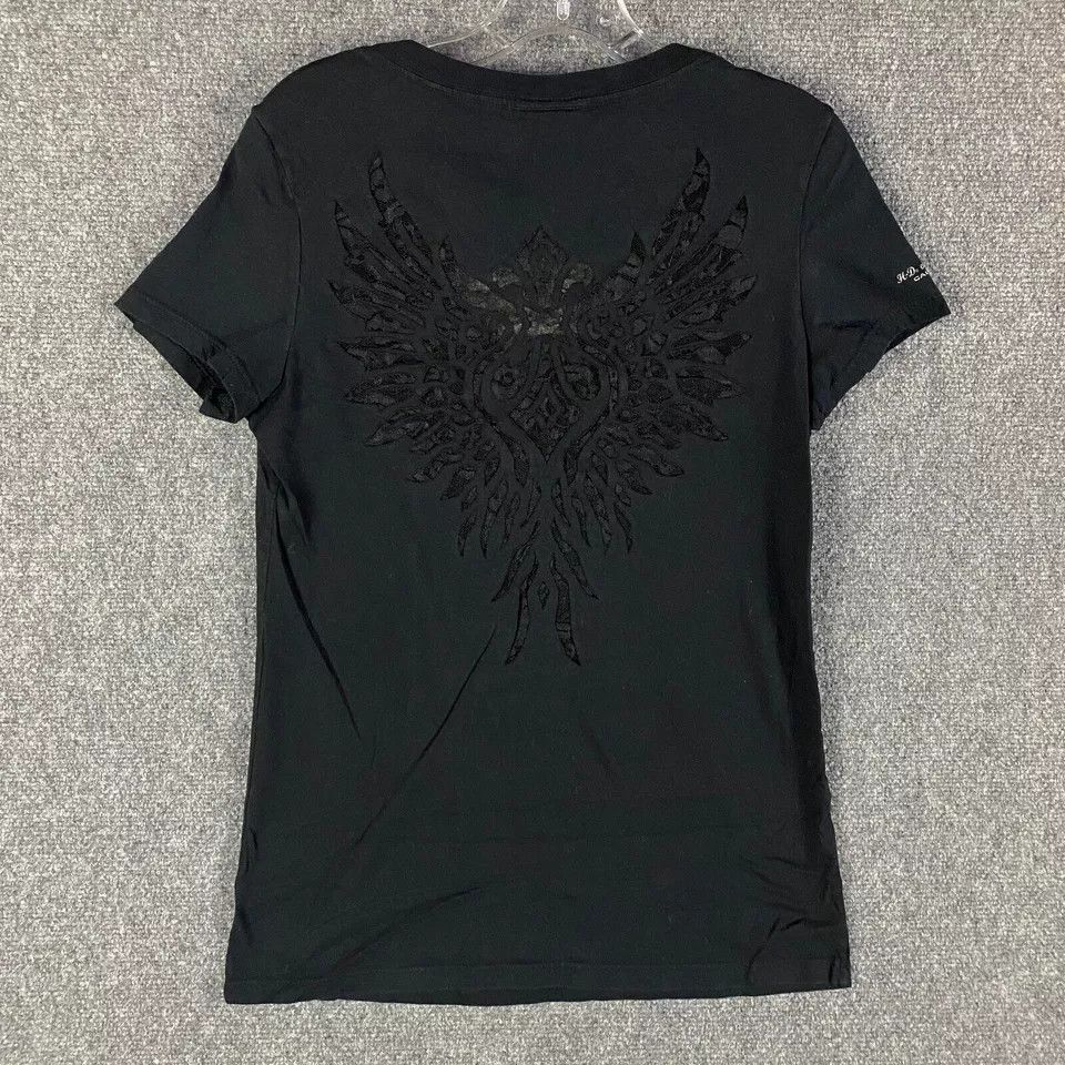Harley Davidson × Vintage Harley Davidson Shirt Women's Medium V-Neck Victorville CA Size M / US 6-8 / IT 42-44 - 8 Thumbnail
