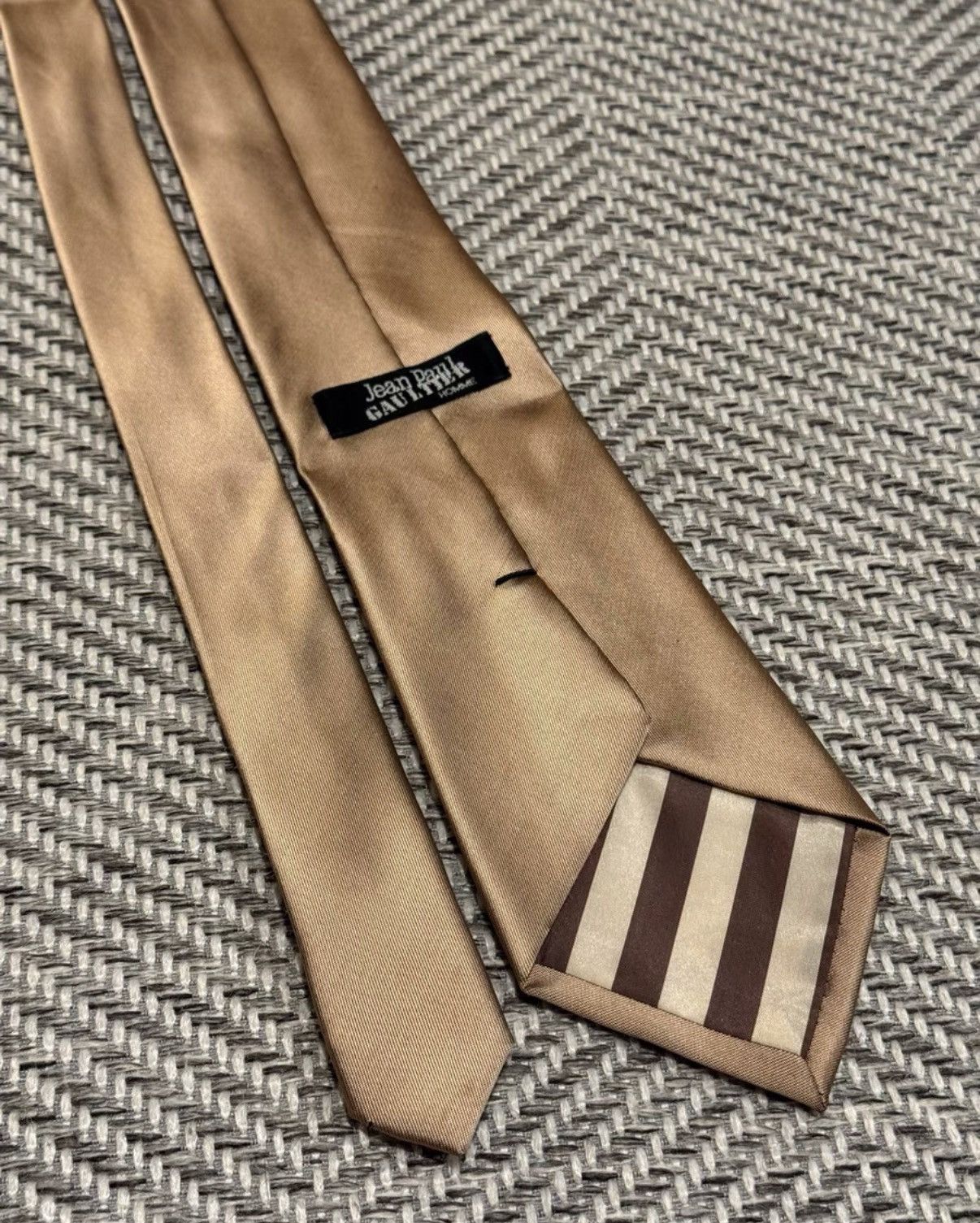 Jean Paul Gaultier Jean Paul Gaultier Glossy Satin Tie K24 Size ONE SIZE - 6 Thumbnail