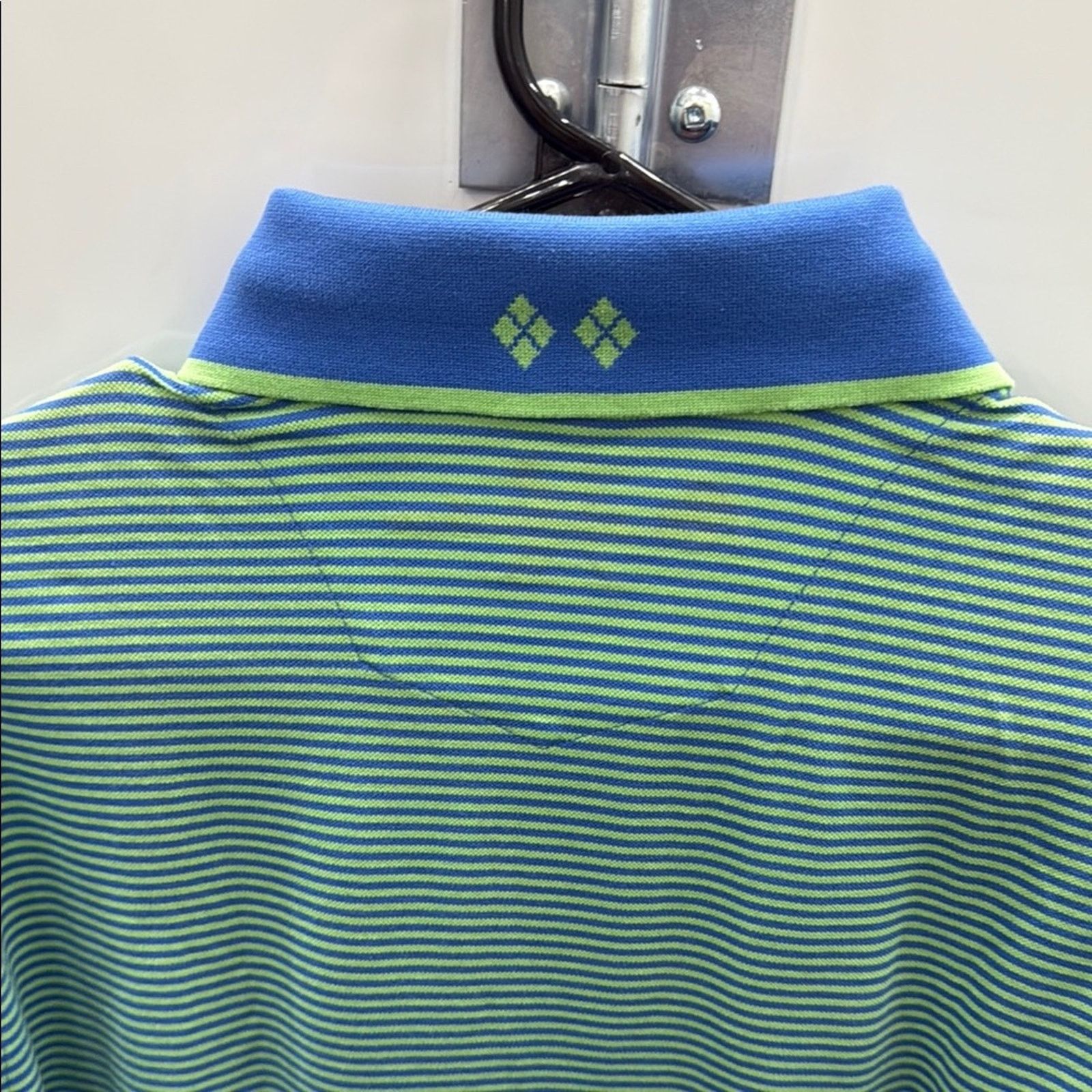 Robert Graham NWT Robert graham Green and Blue Polo Shirt Size M Size US M / EU 48-50 / 2 - 7 Thumbnail