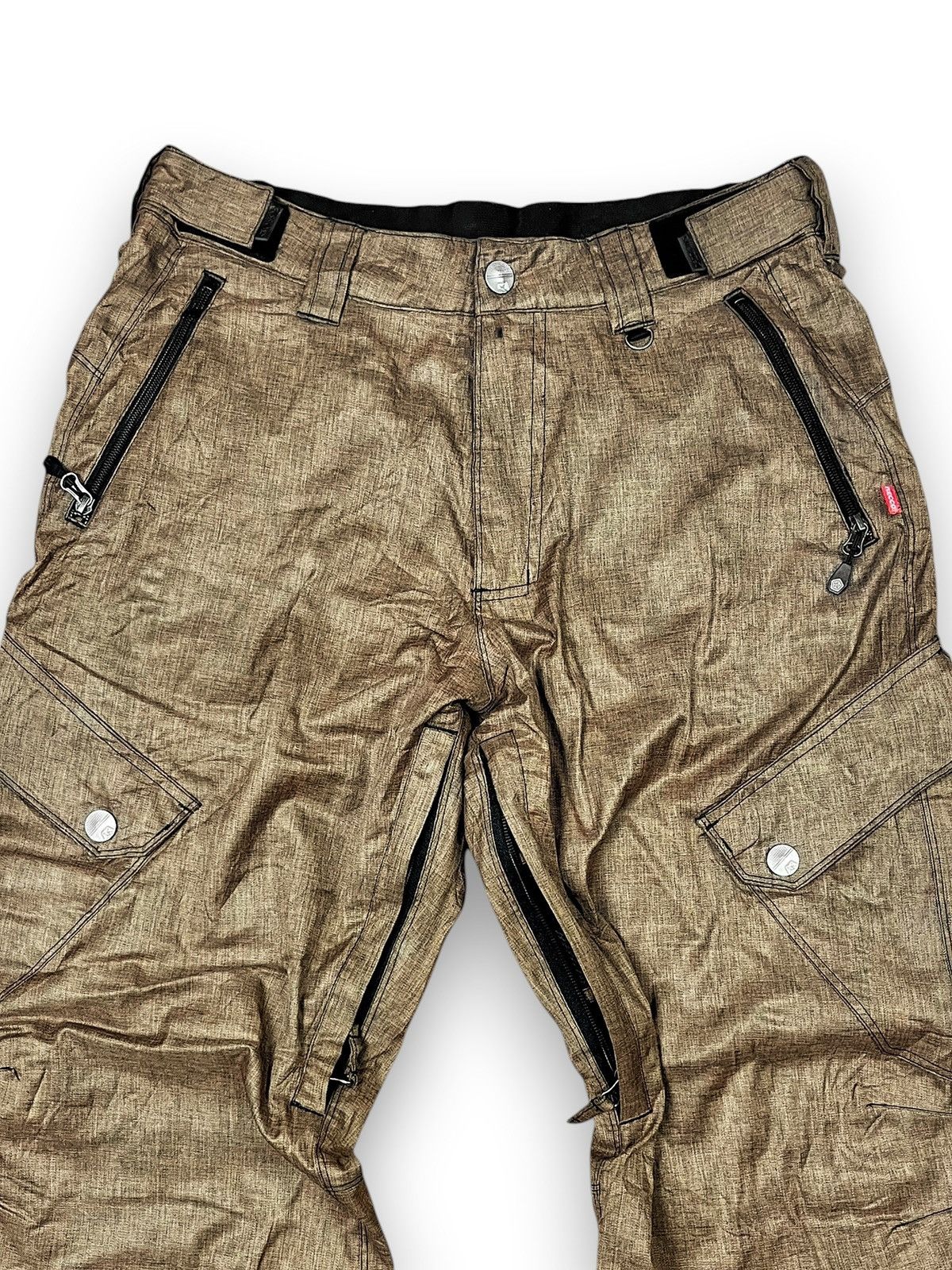 Sessions Sessions Ridge Series Gridlock Heather Snowboard Cargo Pants Size US 36 / EU 52 - 3 Thumbnail