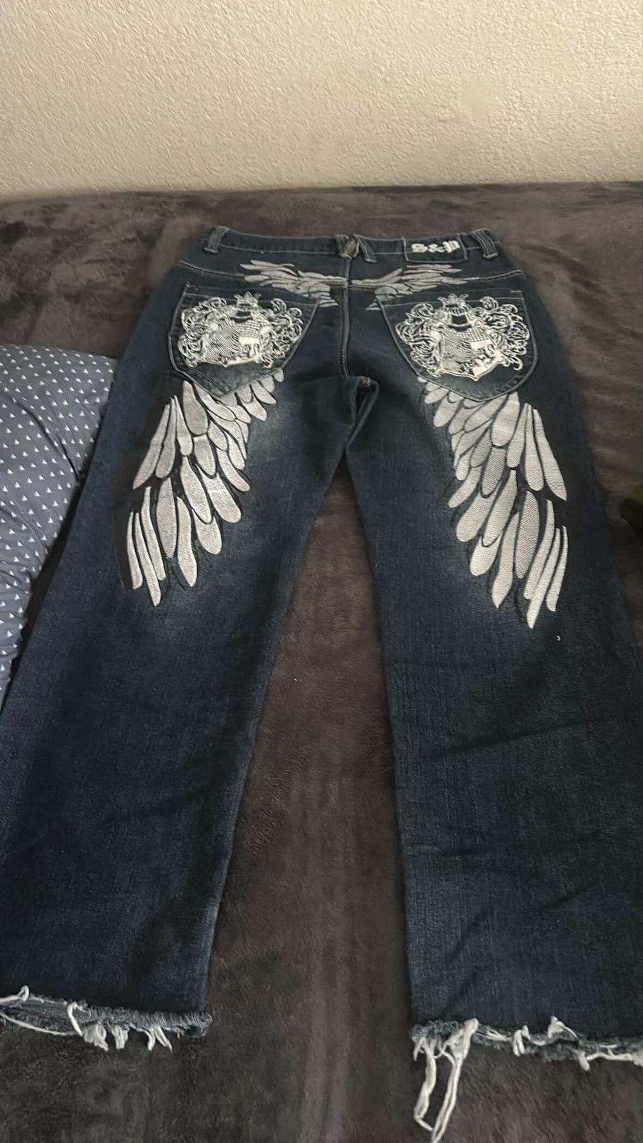 Vintage S&P Japenese y2k Denim Size US 34 / EU 50 - 9 Thumbnail